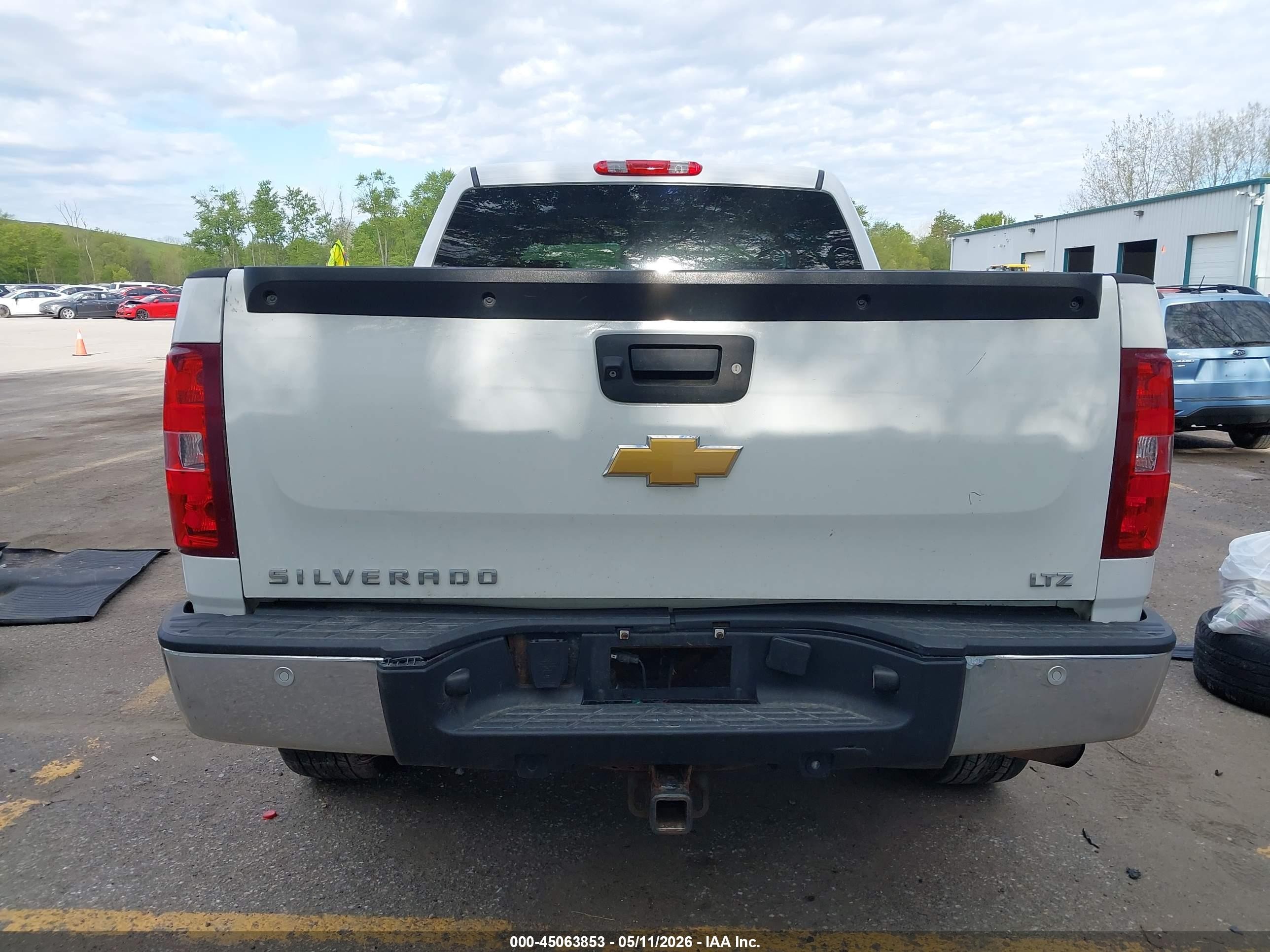 2012 Chevrolet Silverado 1500 Ltz Белый vin: 1GCPKTE73CF209122