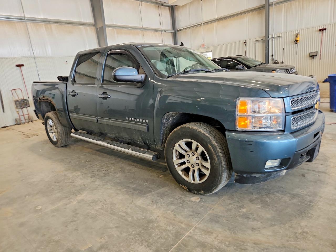 2012 Chevrolet Silverado K1500 Ltz Blue vin: 1GCPKTE74CF129389