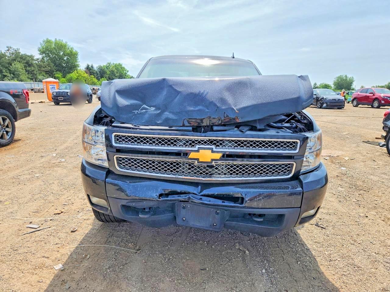 2012 Chevrolet Silverado K1500 Ltz Black vin: 1GCPKTE75CF205802
