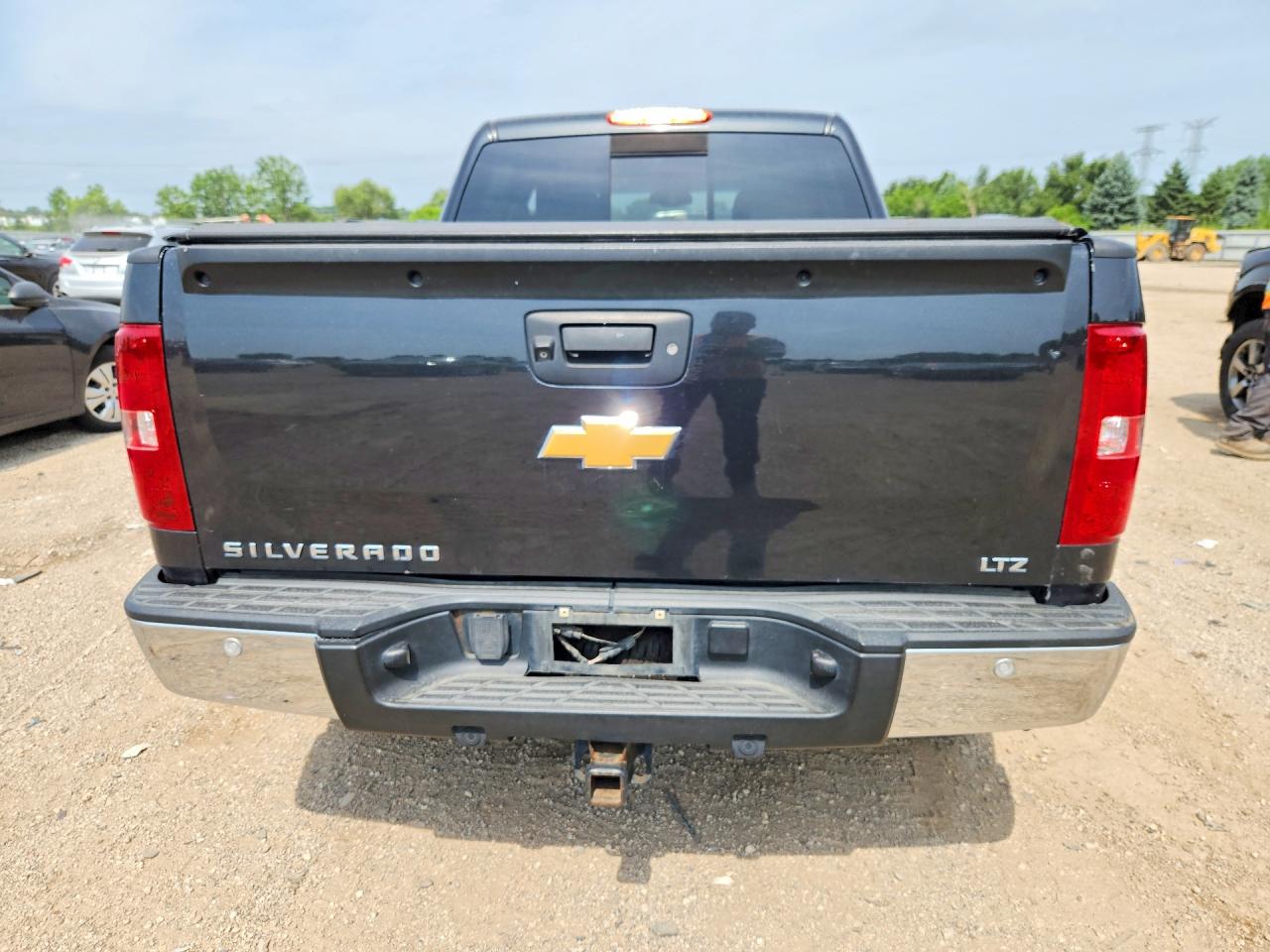 2012 Chevrolet Silverado K1500 Ltz Black vin: 1GCPKTE75CF205802