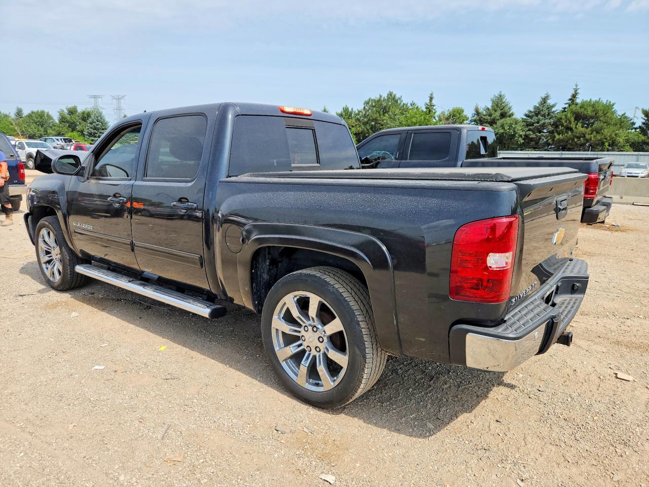 2012 Chevrolet Silverado K1500 Ltz Black vin: 1GCPKTE75CF205802