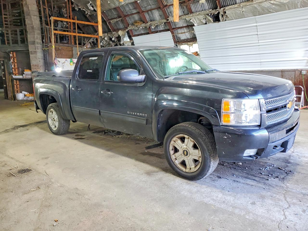 2012 Chevrolet Silverado K1500 Ltz Black vin: 1GCPKTE7XCF171470