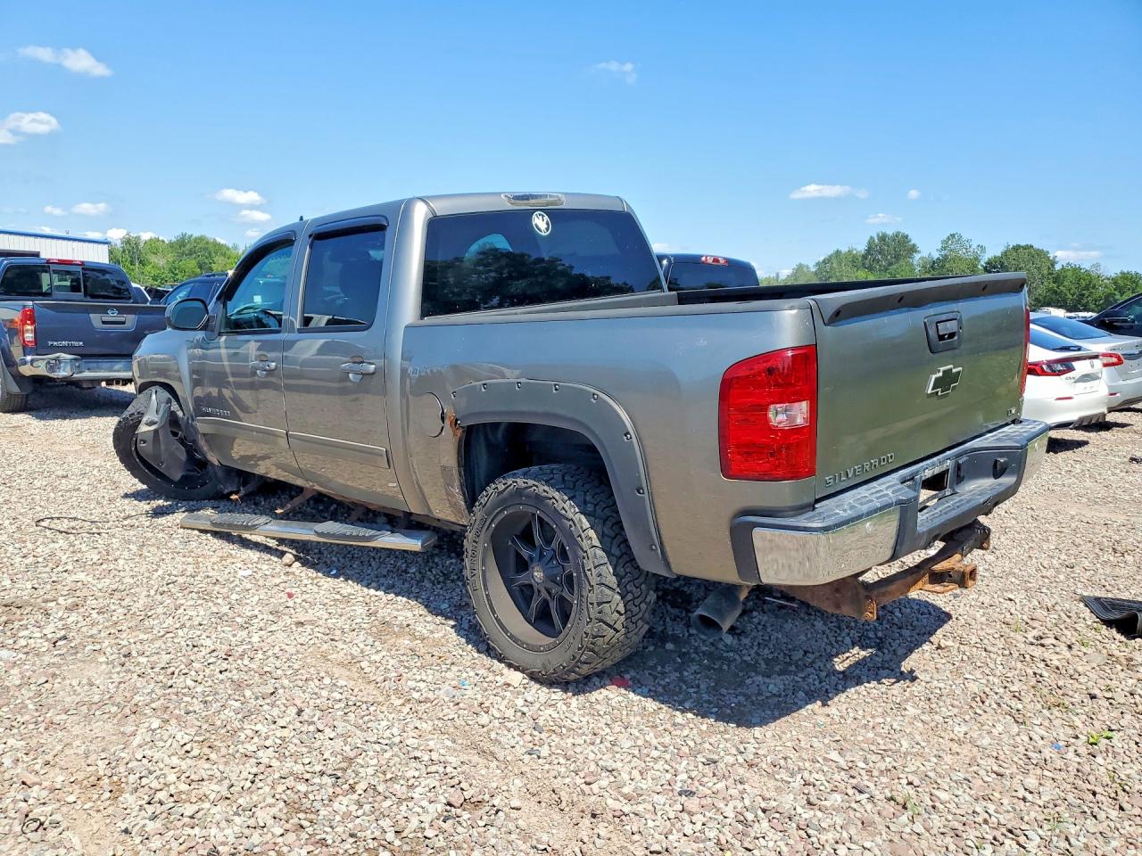 2012 Chevrolet Silverado K1500 Ltz Silver vin: 1GCPKTE7XCF181173