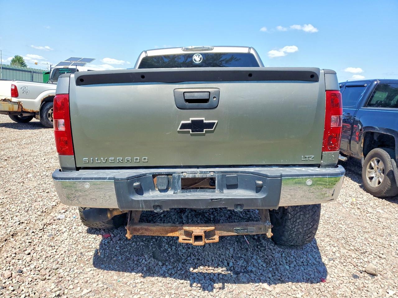2012 Chevrolet Silverado K1500 Ltz Silver vin: 1GCPKTE7XCF181173