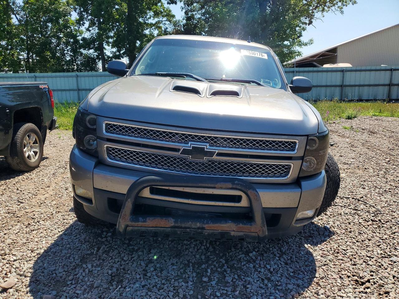 2012 Chevrolet Silverado K1500 Ltz Silver vin: 1GCPKTE7XCF181173