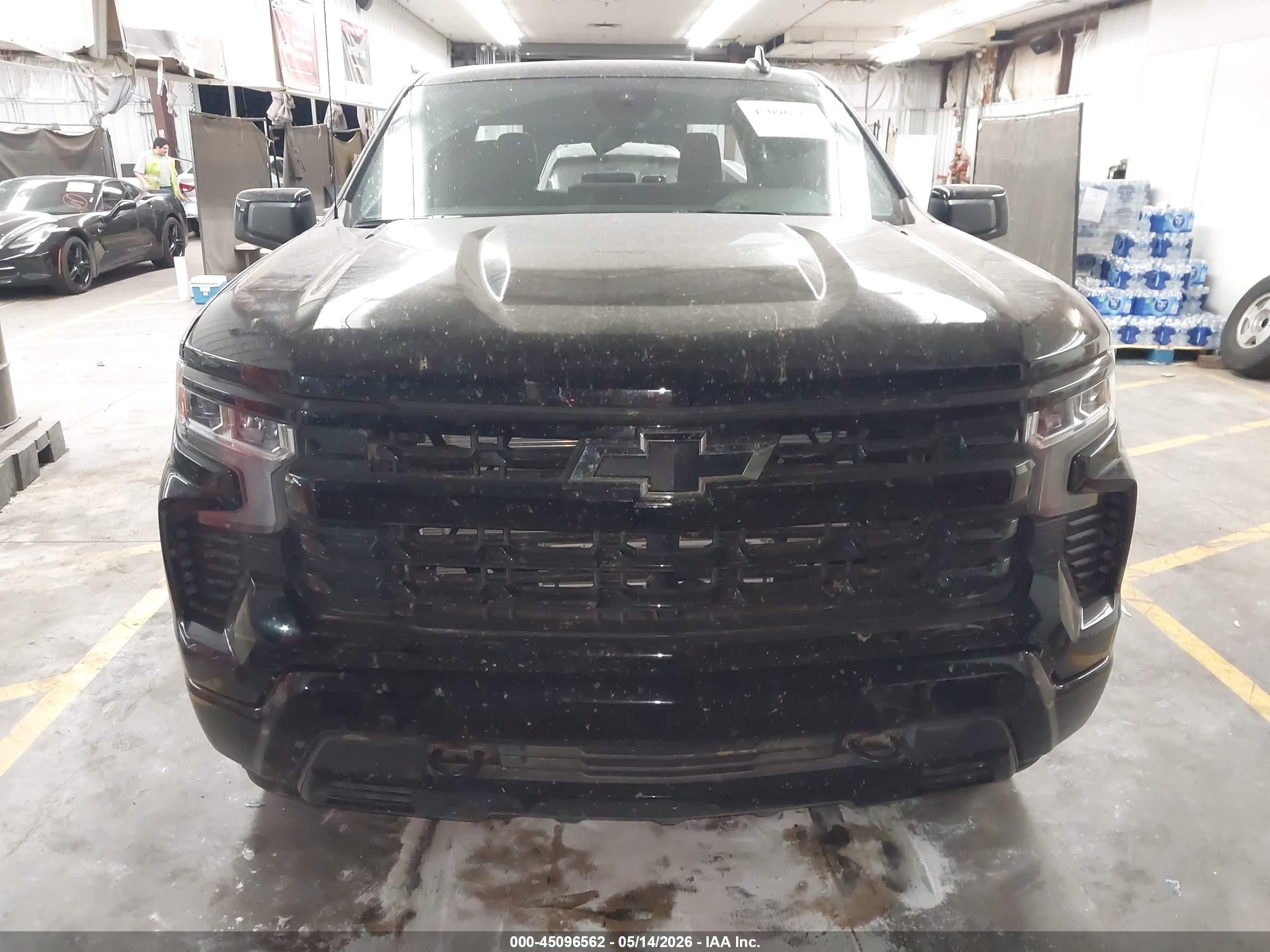 2026 Chevrolet Silverado 1500 4wd  Short Bed Rst Black vin: 1GCPKWEKXTZ174938