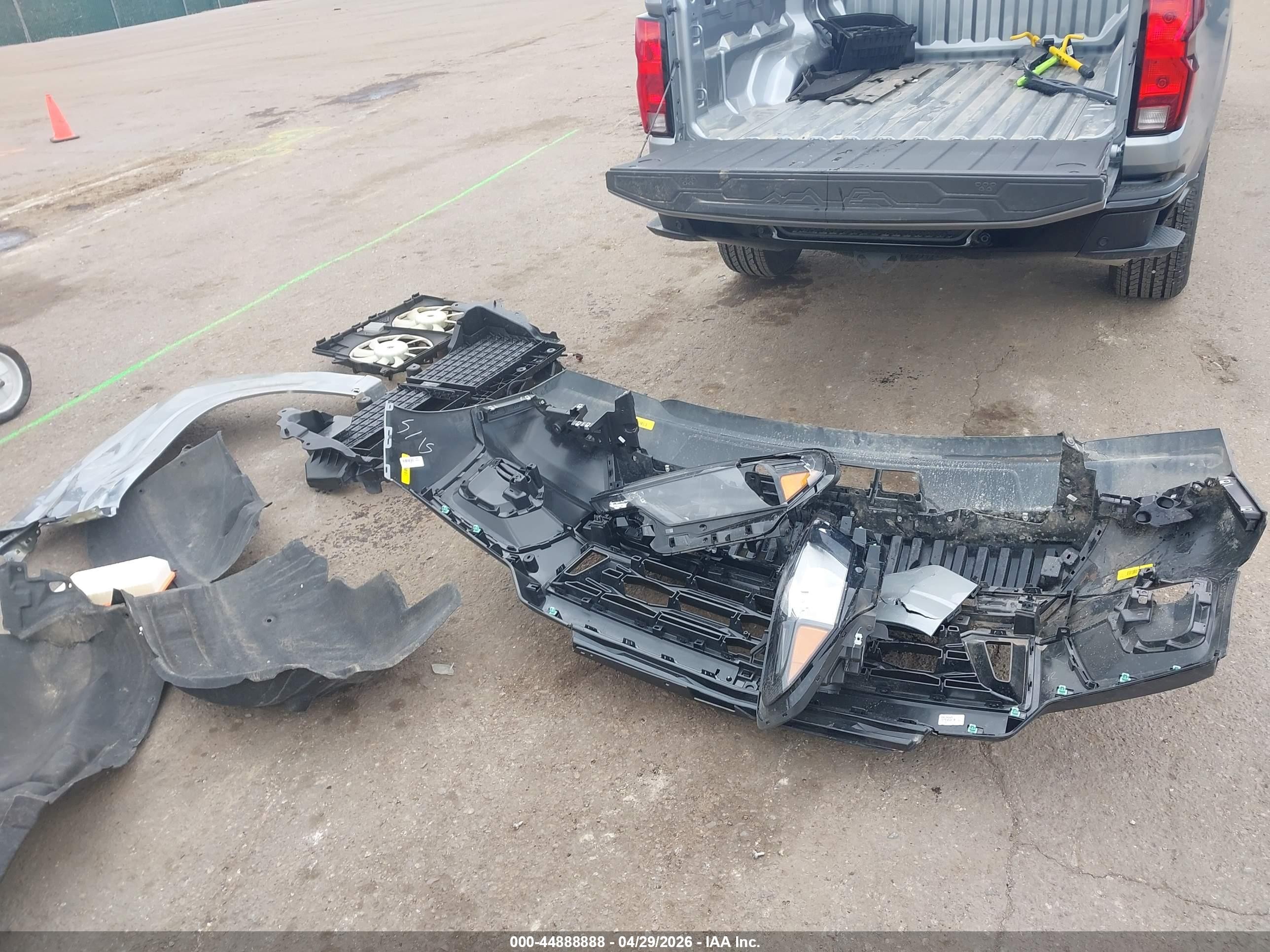 2026 Chevrolet Colorado Wt, Rwd Серый vin: 1GCPSBEK1T1167299