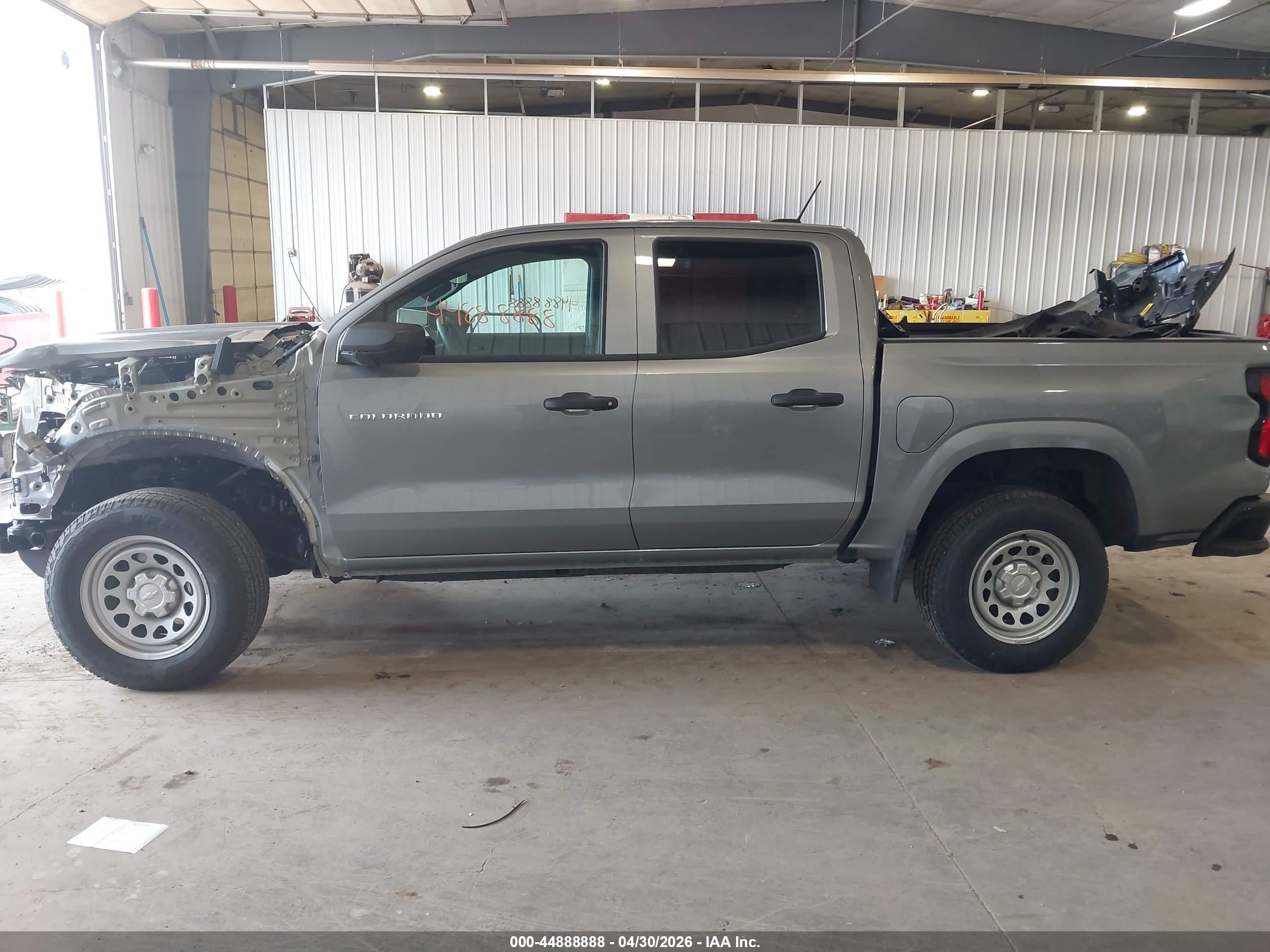 2026 Chevrolet Colorado Wt, Rwd Серый vin: 1GCPSBEK1T1167299