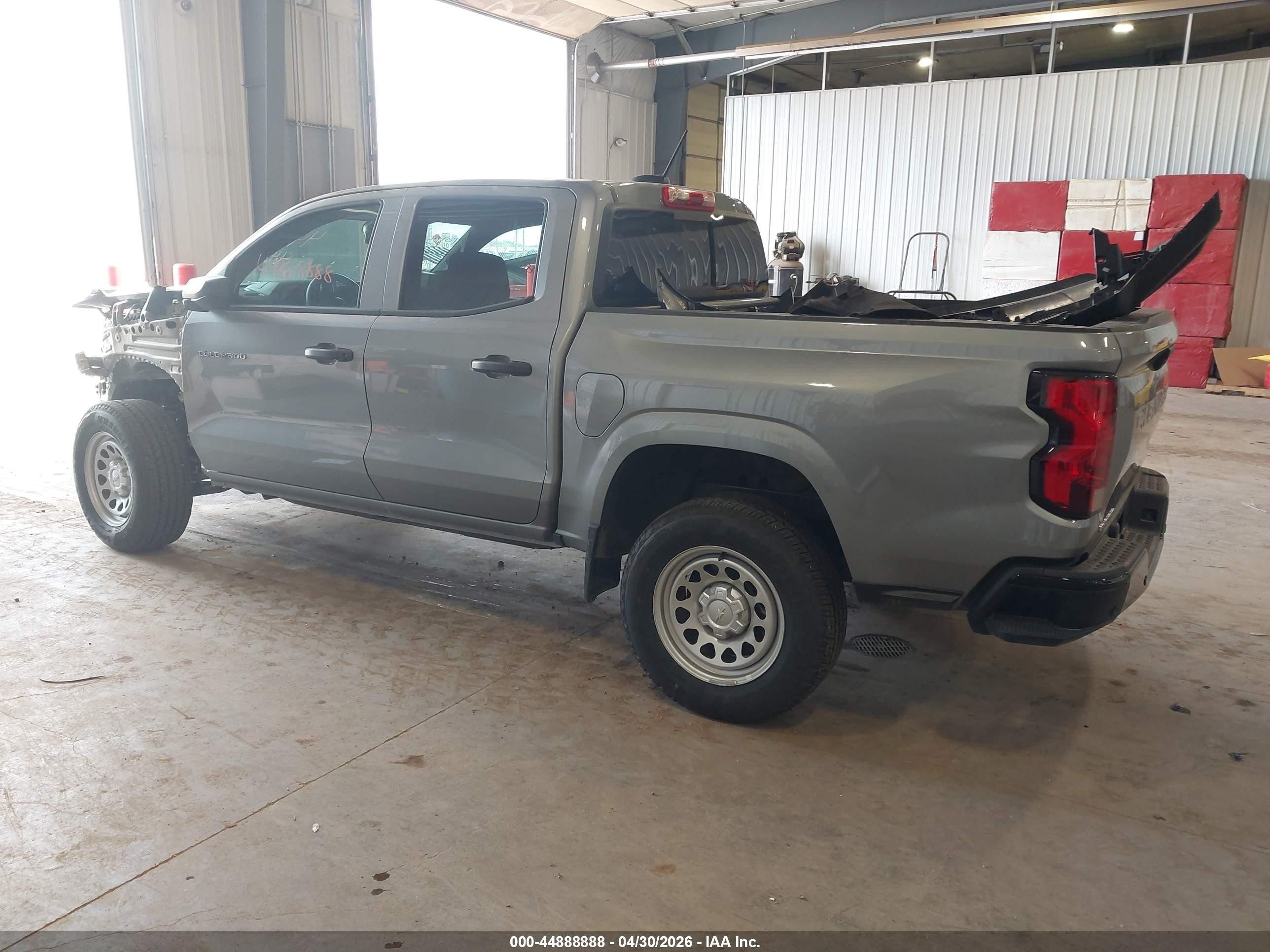 2026 Chevrolet Colorado Wt, Rwd Серый vin: 1GCPSBEK1T1167299
