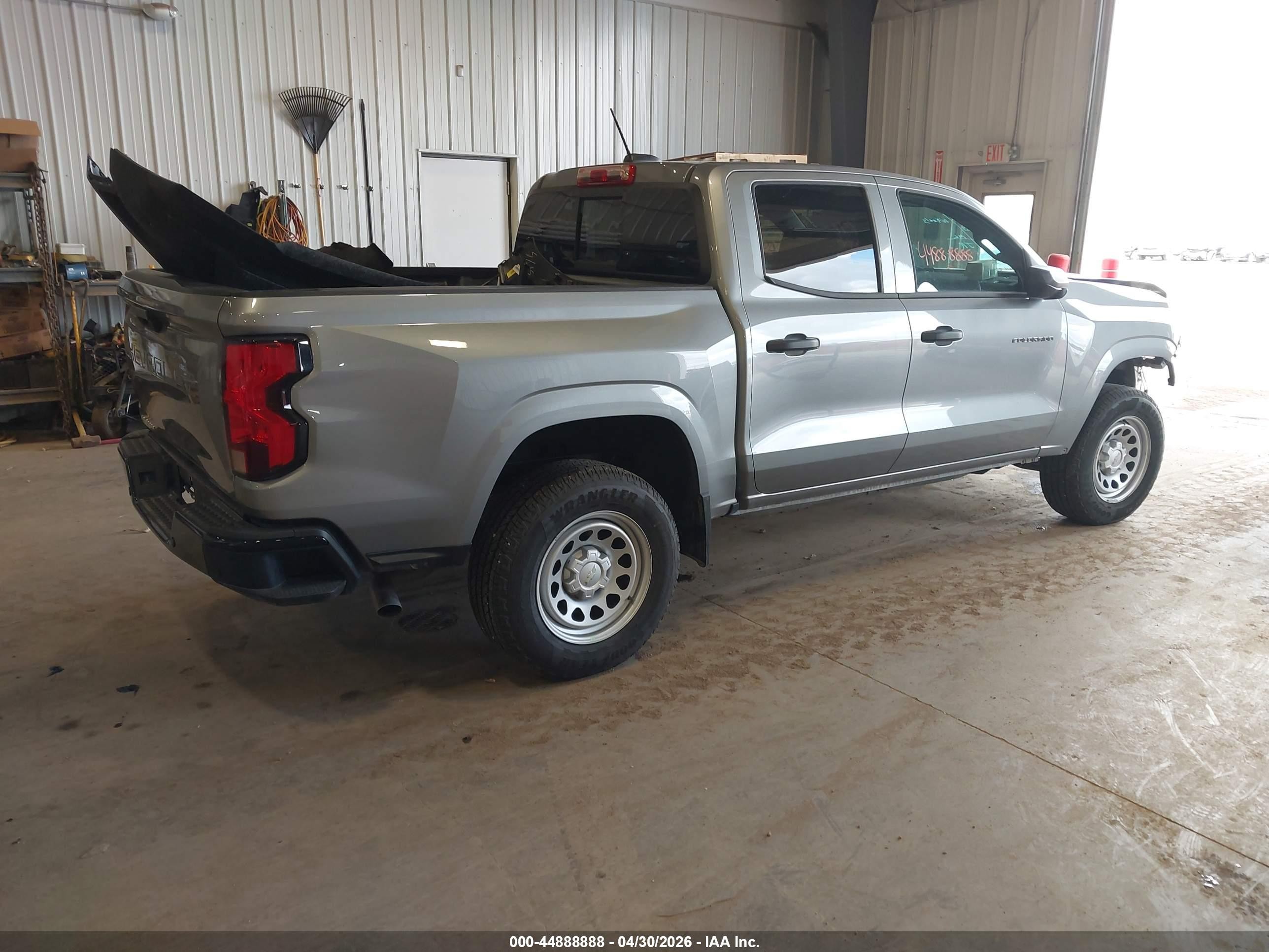 2026 Chevrolet Colorado Wt, Rwd Серый vin: 1GCPSBEK1T1167299