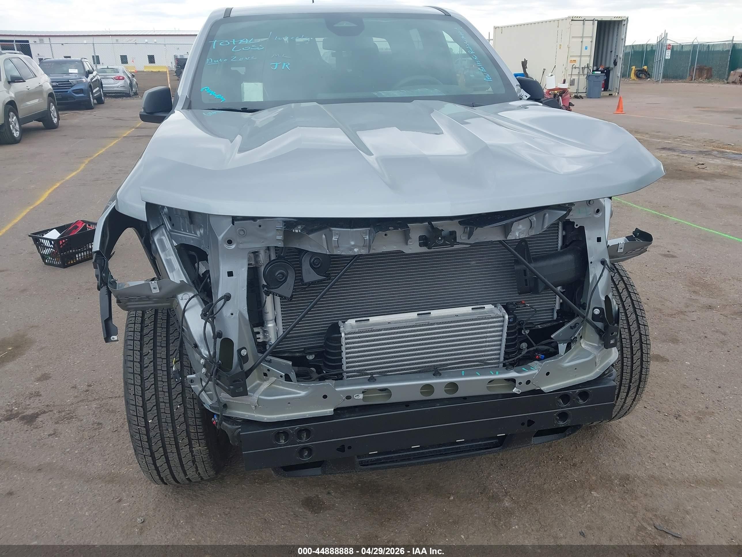 2026 Chevrolet Colorado Wt, Rwd Серый vin: 1GCPSBEK1T1167299