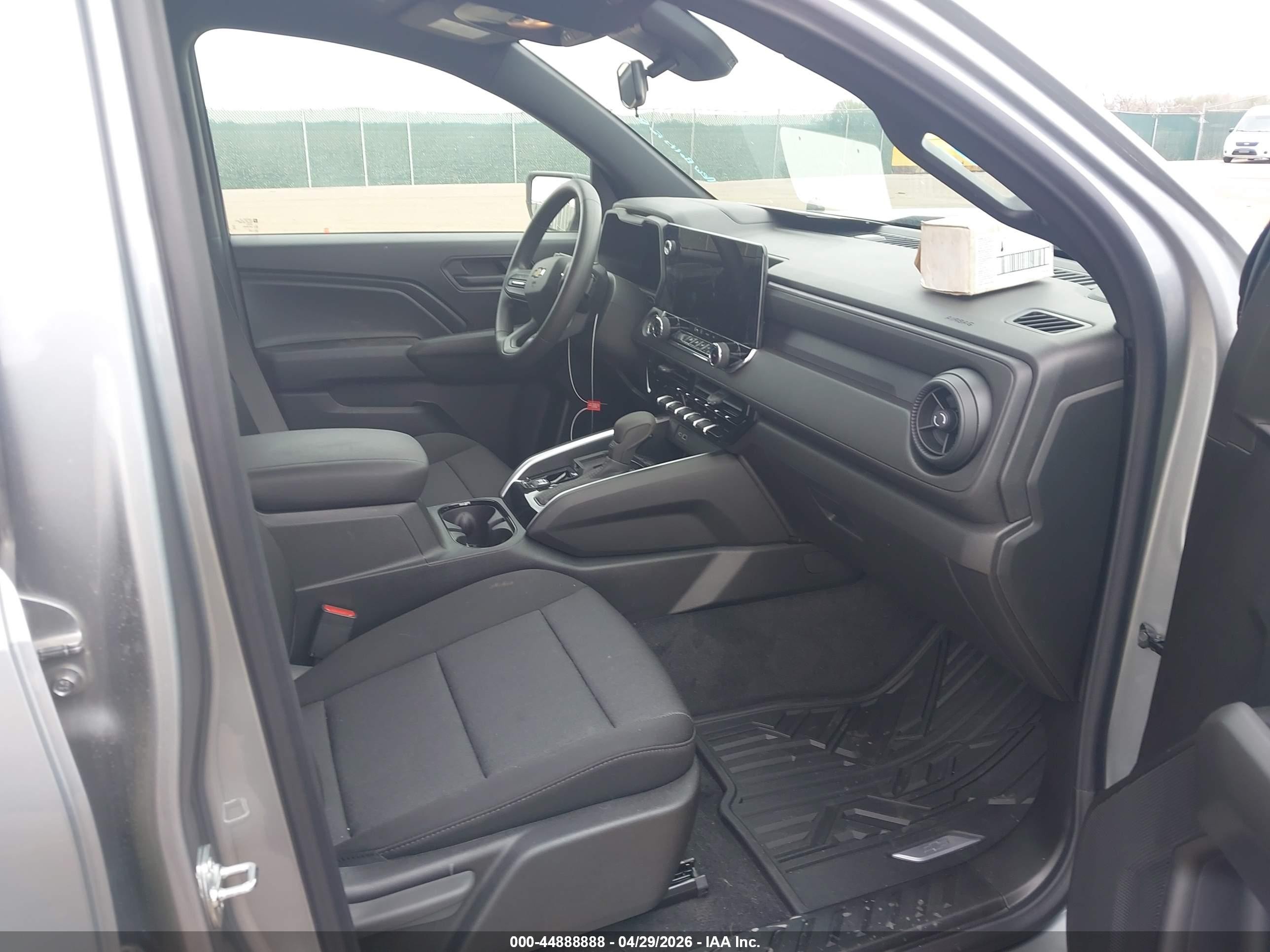 2026 Chevrolet Colorado Wt, Rwd Серый vin: 1GCPSBEK1T1167299