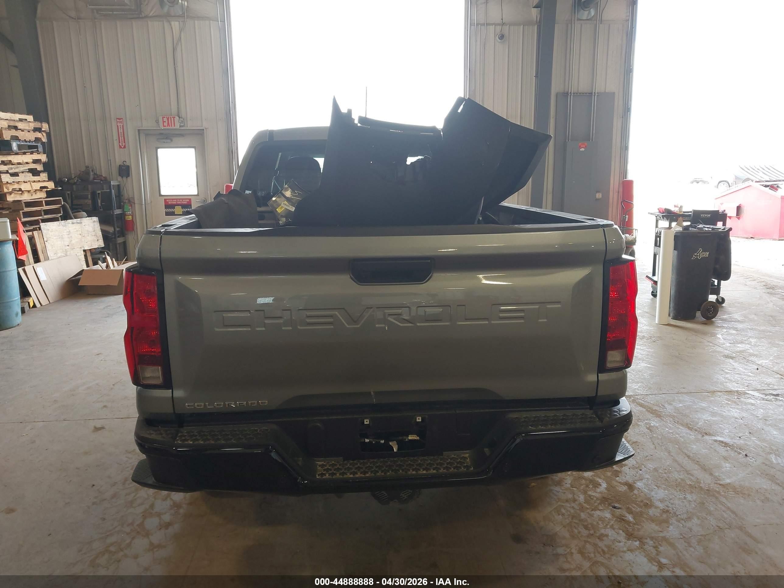 2026 Chevrolet Colorado Wt, Rwd Серый vin: 1GCPSBEK1T1167299