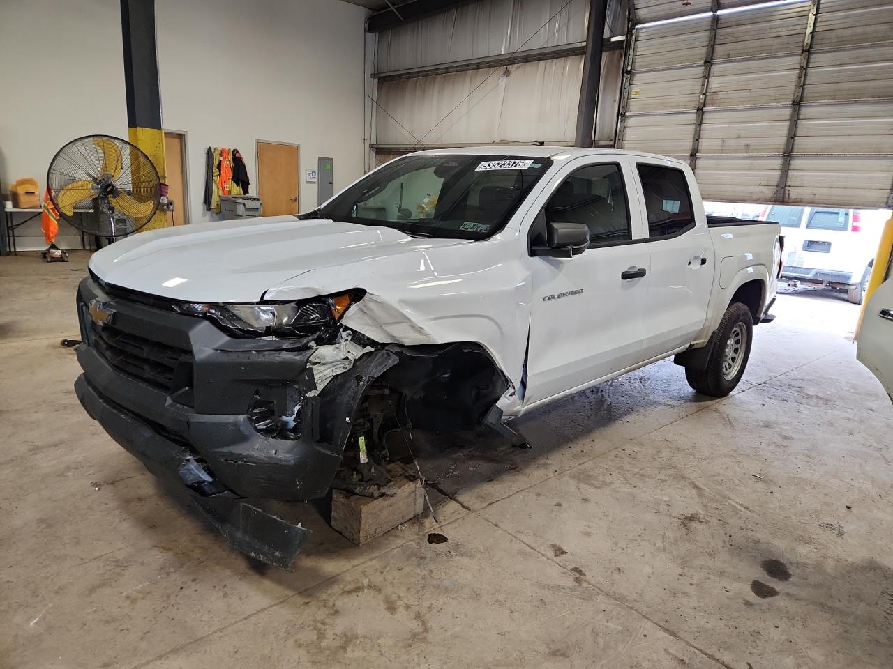 2026 Chevrolet Colorado Белый vin: 1GCPSBEK5T1160789 Damage: Front Bumper Reinforcement, Broken, Replacement Required