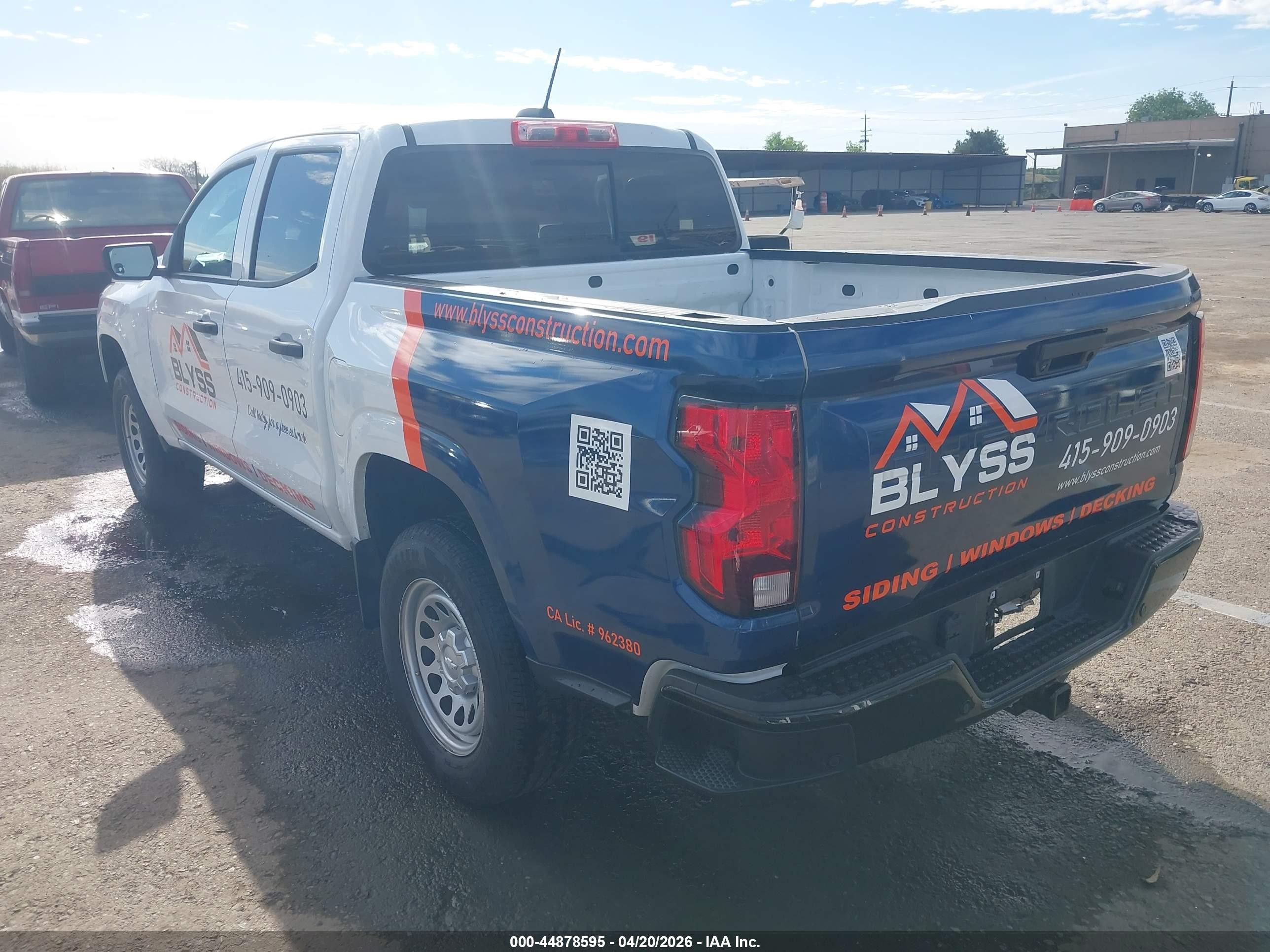 2024 Chevrolet Colorado 2wd Wt White vin: 1GCPSBEKXR1111905