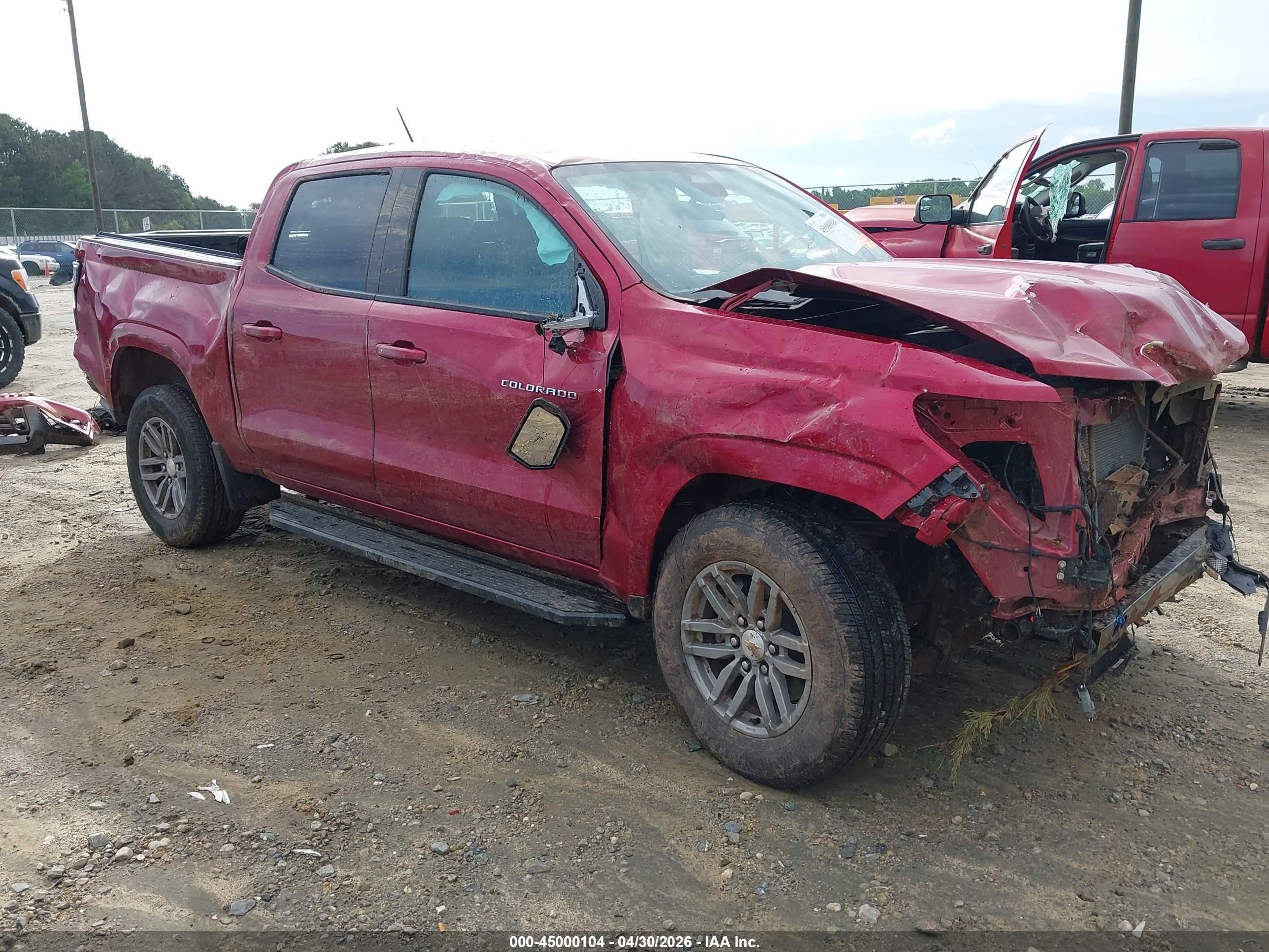 2024 Chevrolet Colorado 2wd Lt Red vin: 1GCPSCEK4R1218339