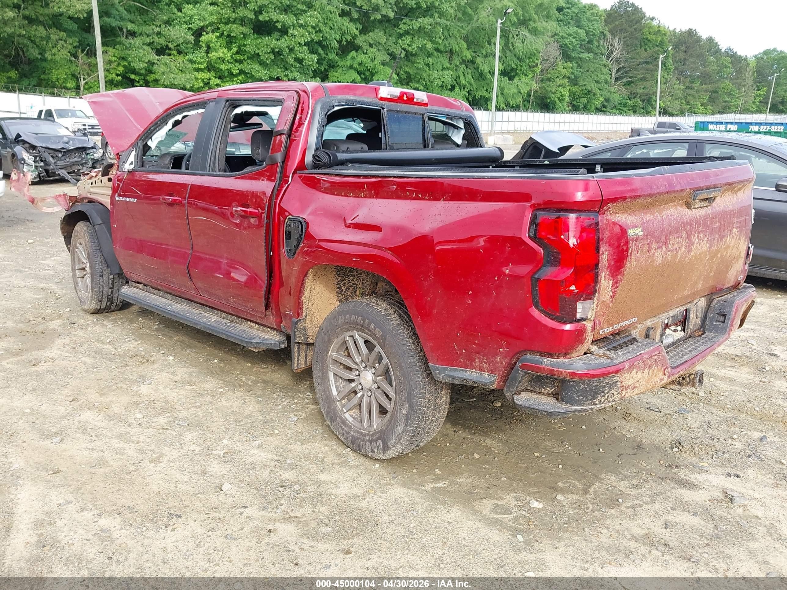 2024 Chevrolet Colorado 2wd Lt Red vin: 1GCPSCEK4R1218339