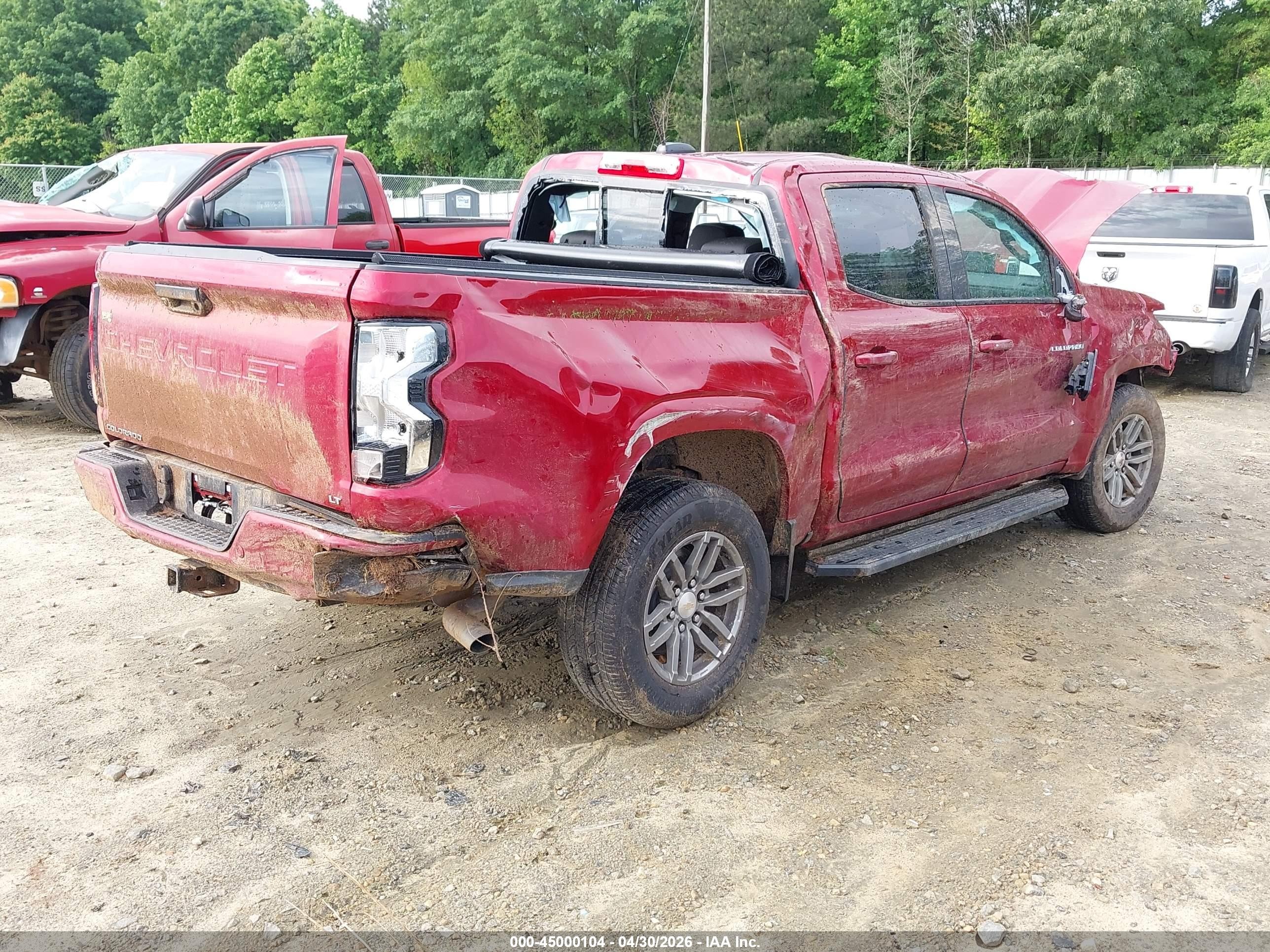 2024 Chevrolet Colorado 2wd Lt Red vin: 1GCPSCEK4R1218339