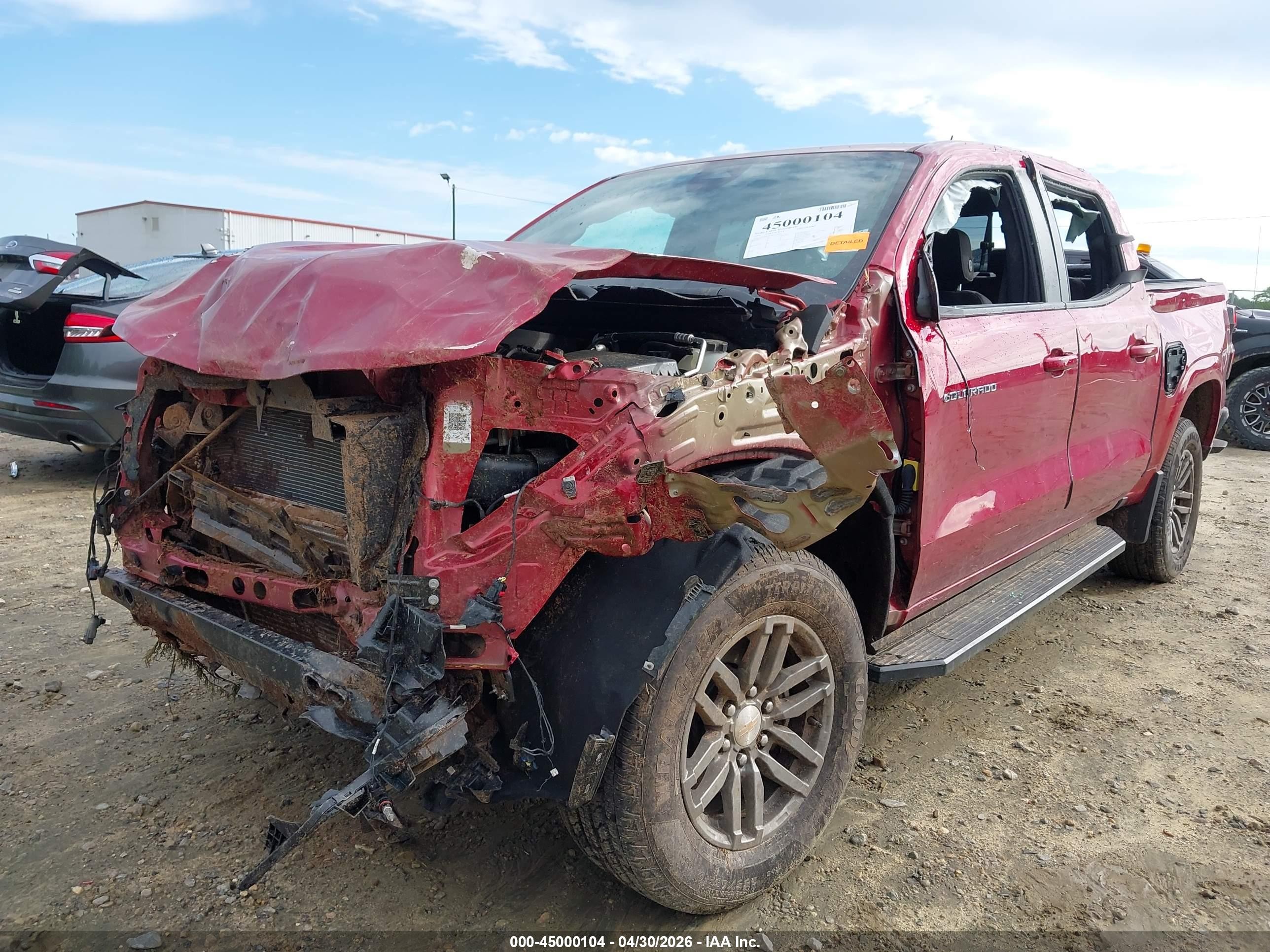 2024 Chevrolet Colorado 2wd Lt Red vin: 1GCPSCEK4R1218339