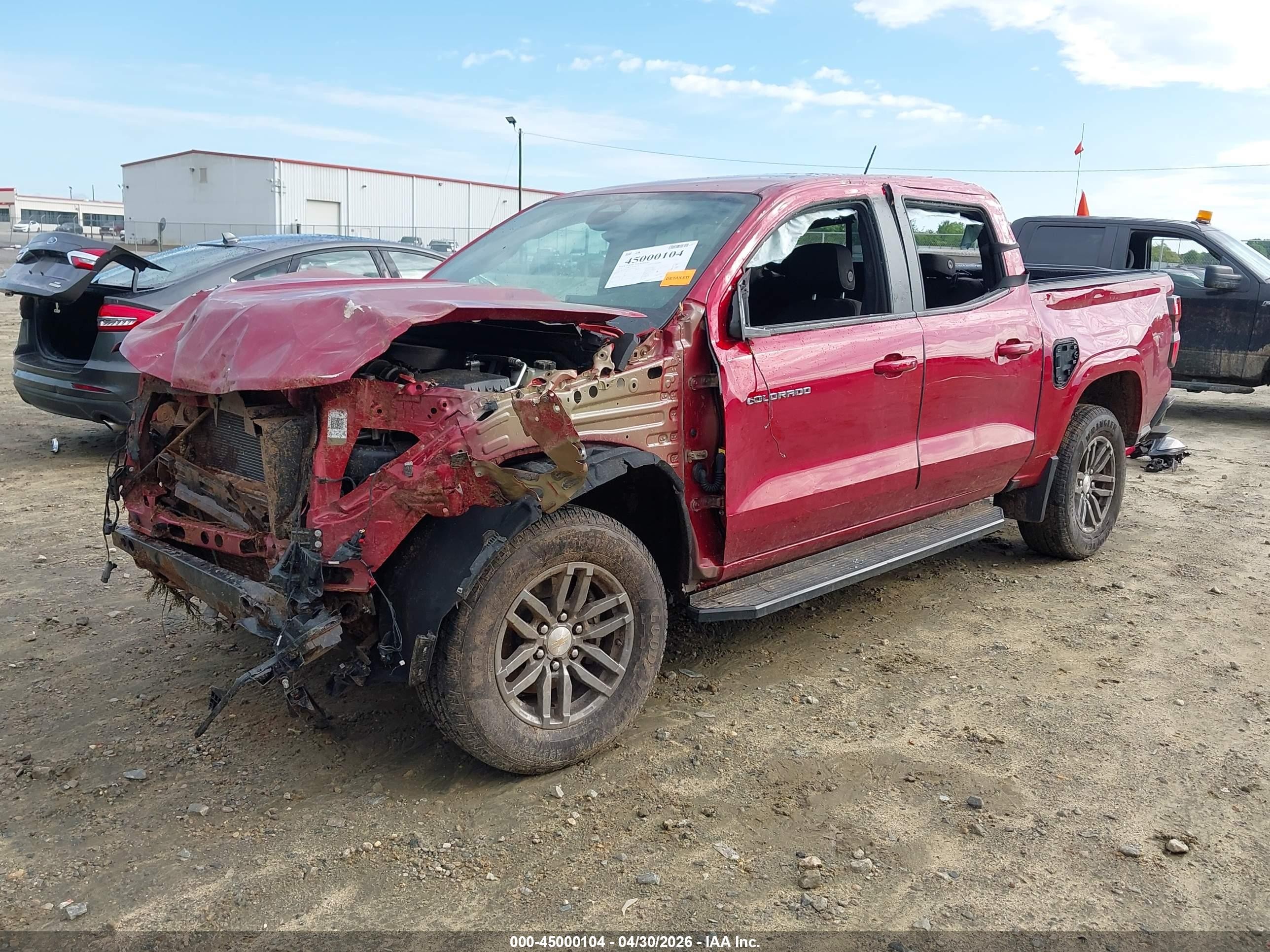2024 Chevrolet Colorado 2wd Lt Red vin: 1GCPSCEK4R1218339