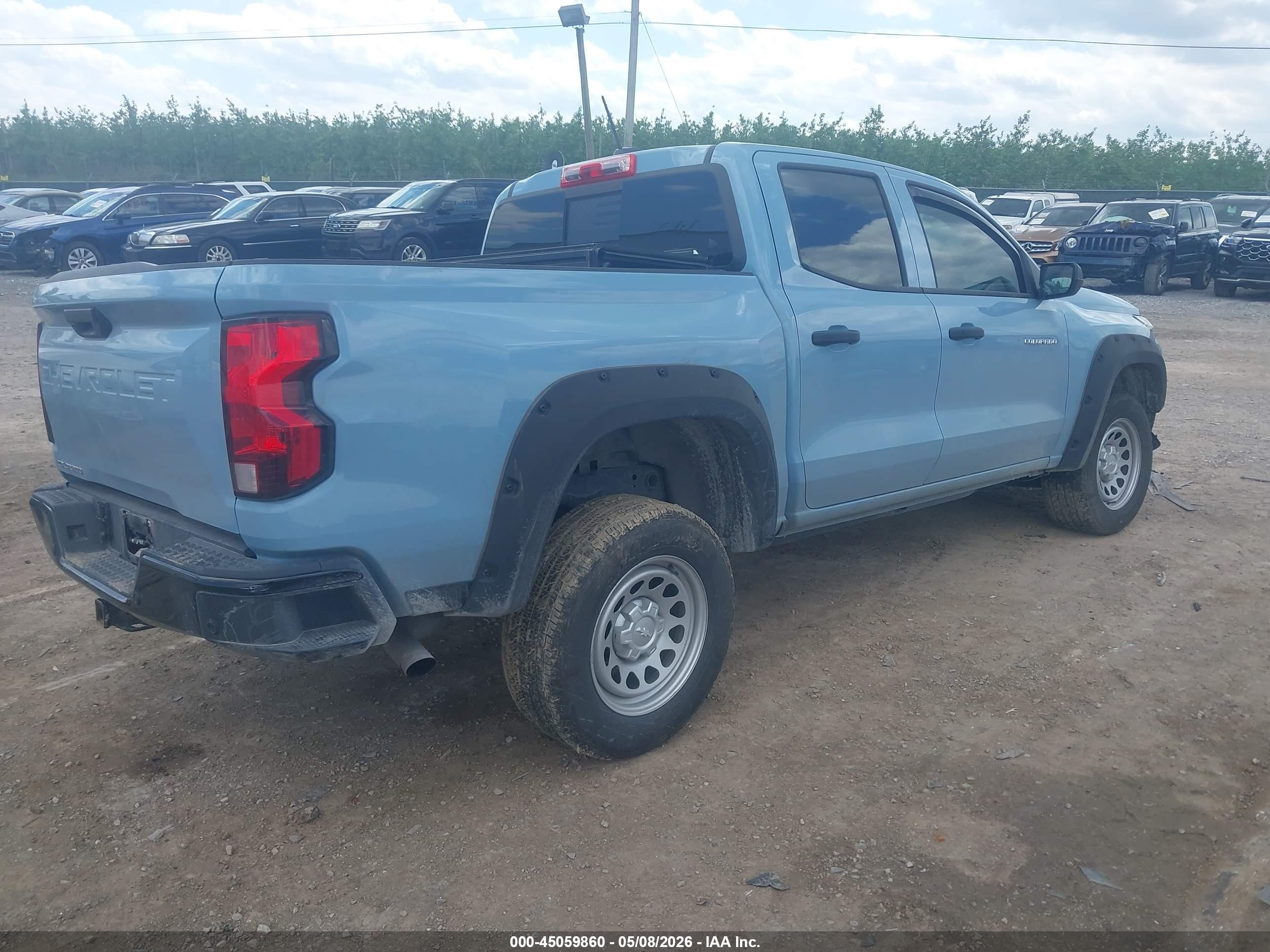 2025 Chevrolet Colorado 4wd Wt Синий vin: 1GCPTBEK6S1175846