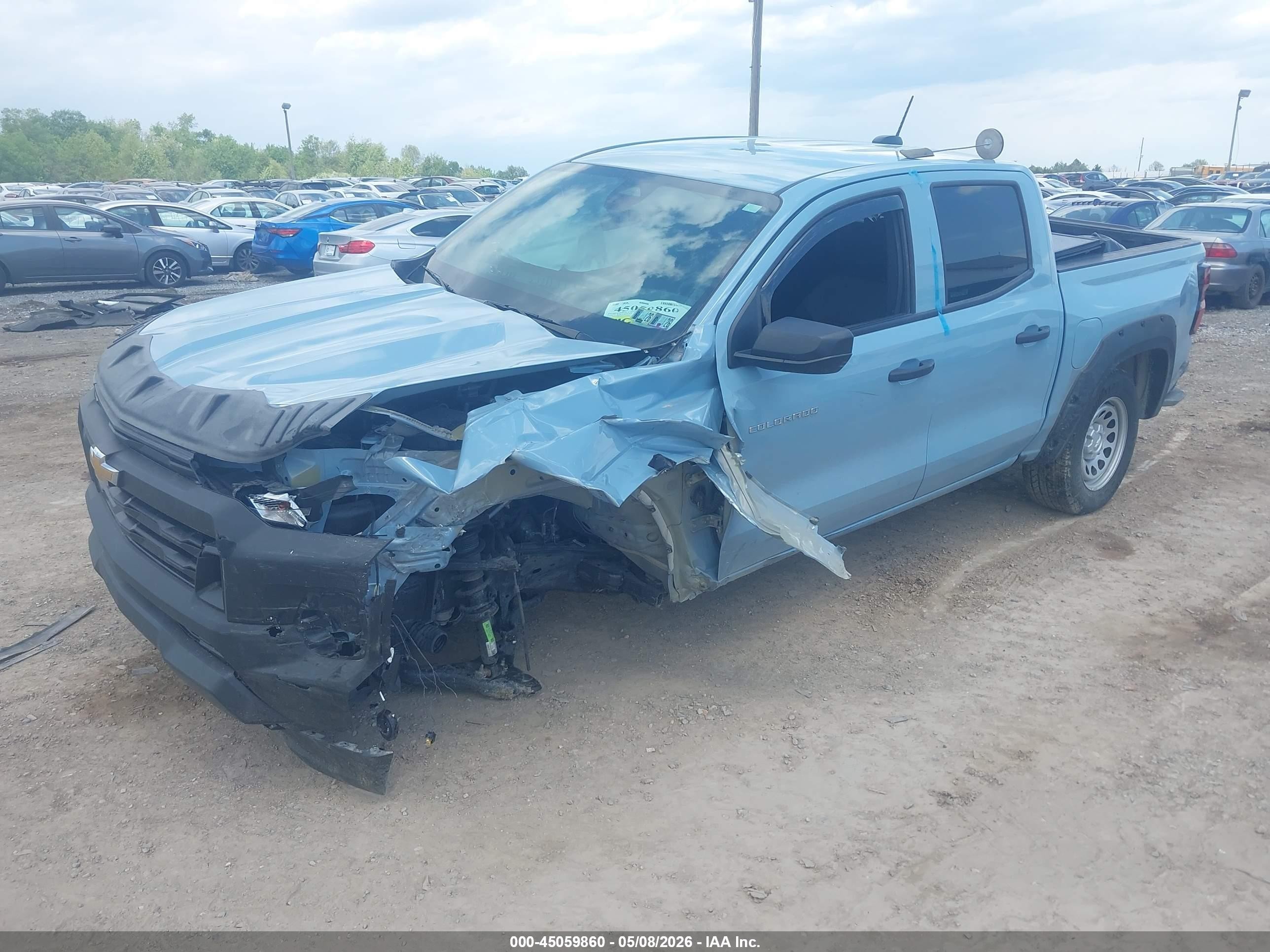 2025 Chevrolet Colorado 4wd Wt Синий vin: 1GCPTBEK6S1175846