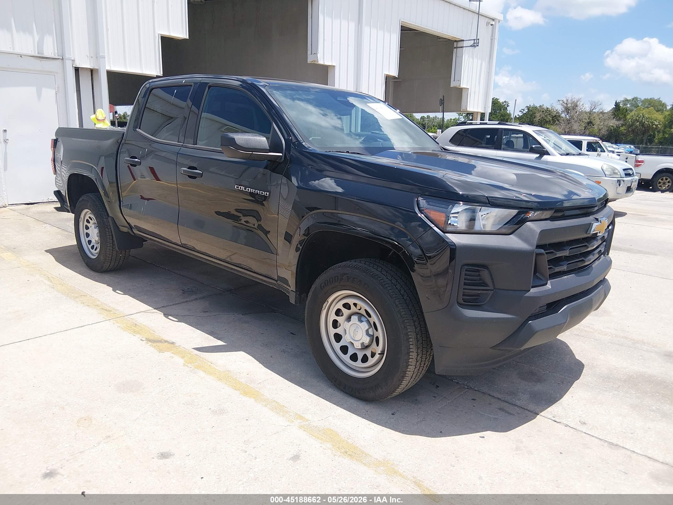 2024 Chevrolet Colorado 4wd Wt Black vin: 1GCPTBEKXR1312247