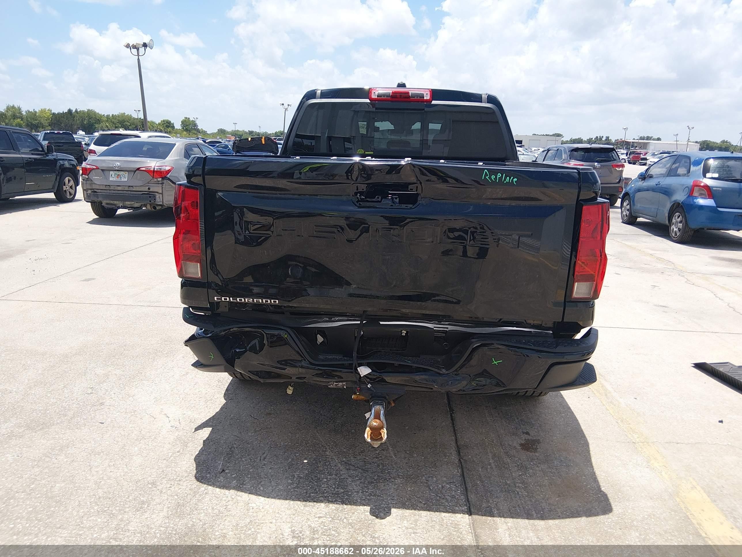 2024 Chevrolet Colorado 4wd Wt Black vin: 1GCPTBEKXR1312247