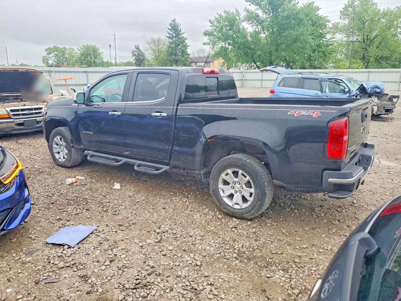 2016 Chevrolet Colorado Lt Черный vin: 1GCPTCE11G1344241