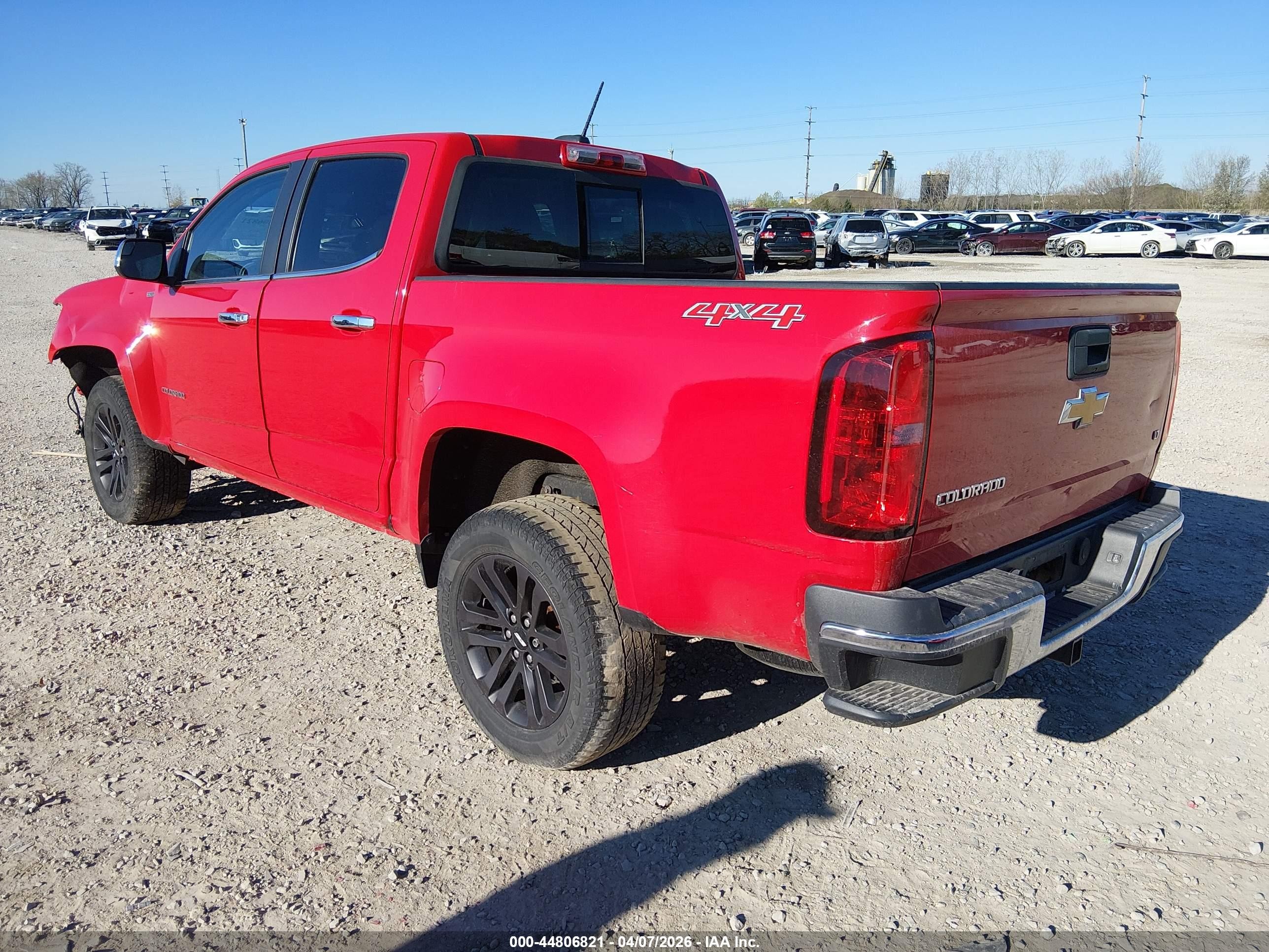 2016 Chevrolet Colorado Lt Красный vin: 1GCPTCE16G1223768