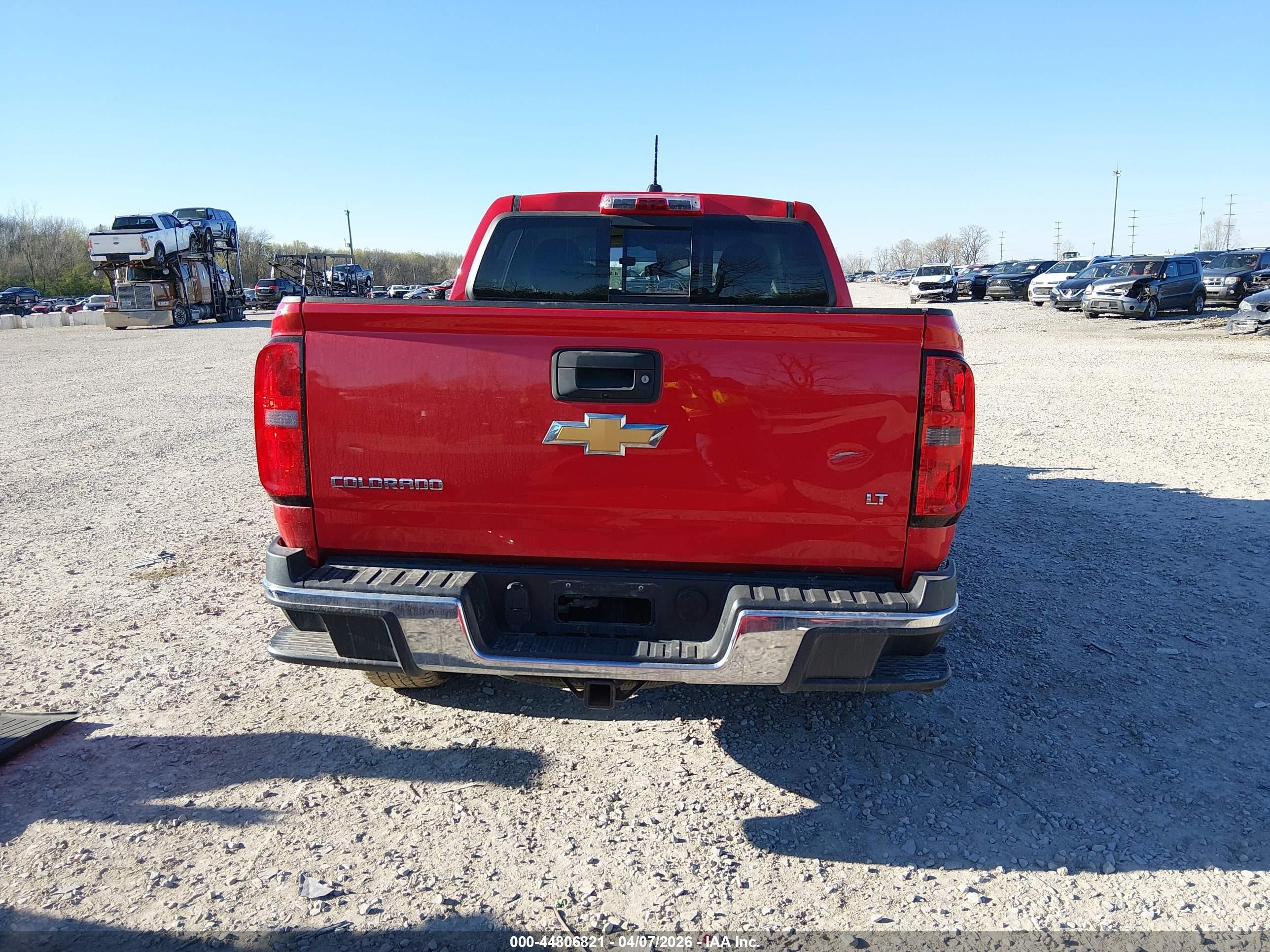 2016 Chevrolet Colorado Lt Красный vin: 1GCPTCE16G1223768