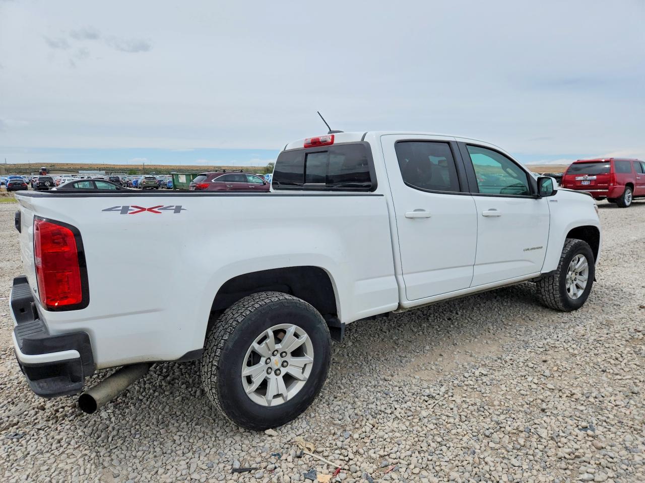 2021 Chevrolet Colorado Lt White vin: 1GCPTCE17M1156299
