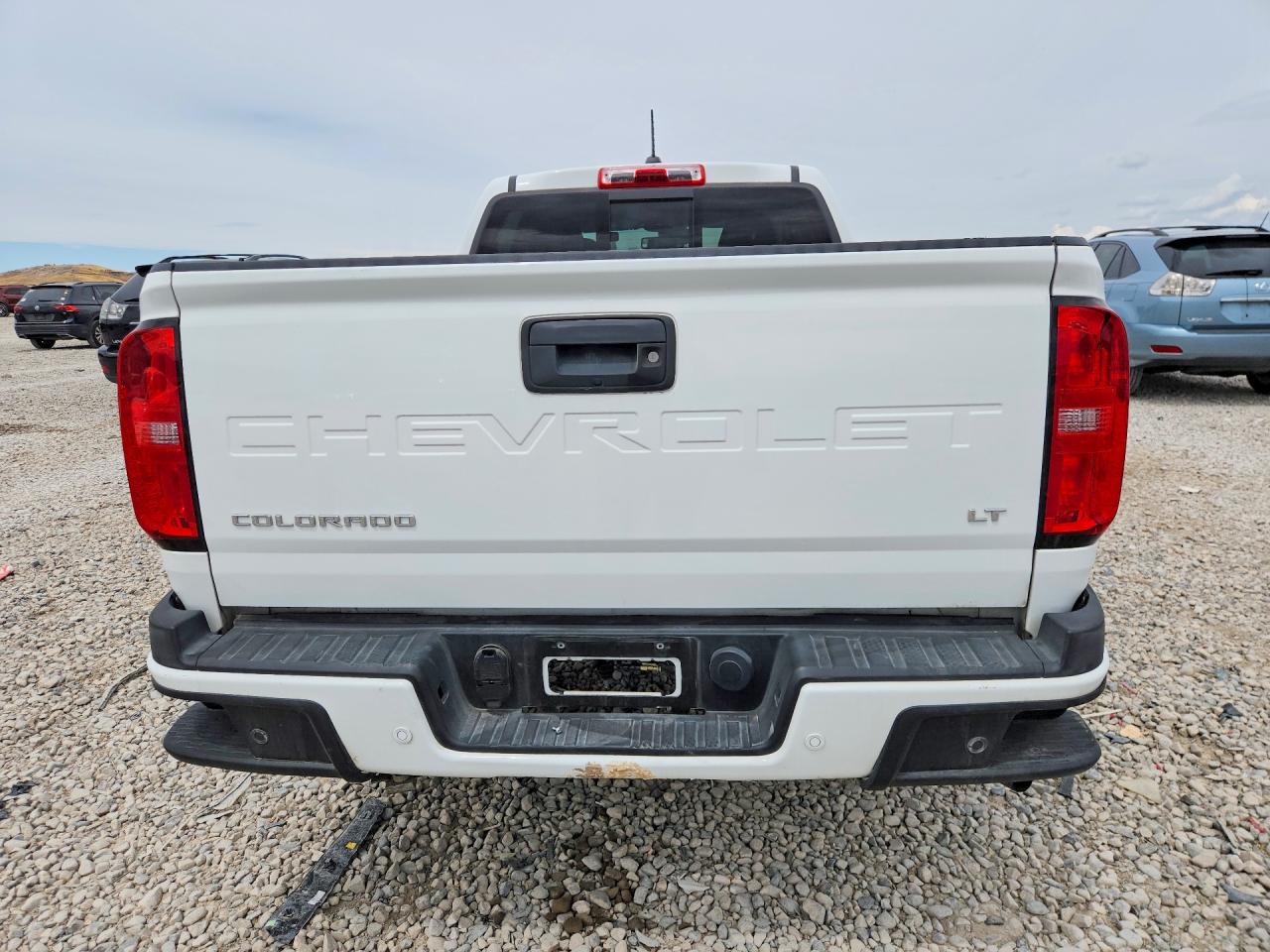 2021 Chevrolet Colorado Lt White vin: 1GCPTCE17M1156299