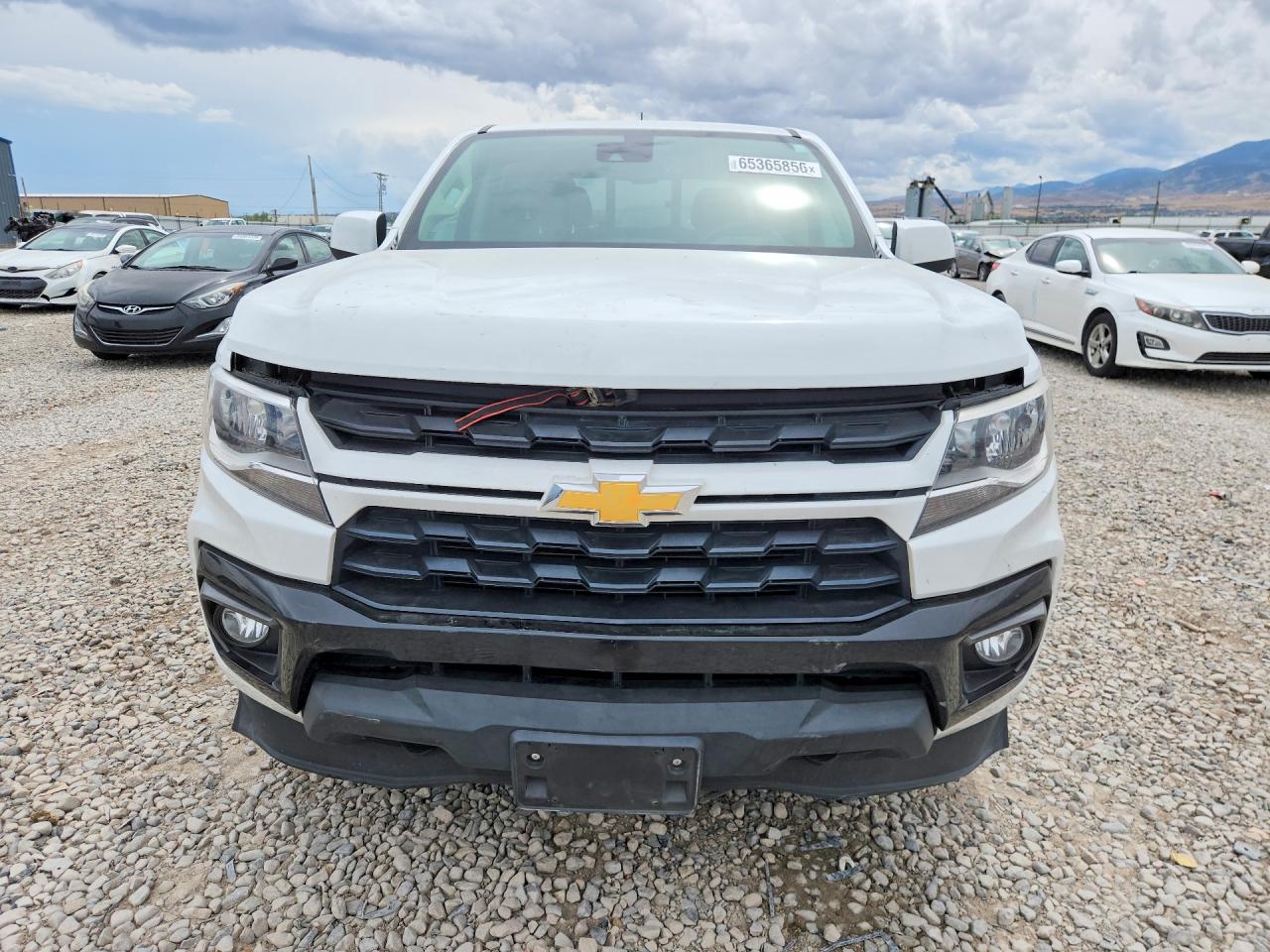 2021 Chevrolet Colorado Lt White vin: 1GCPTCE17M1156299