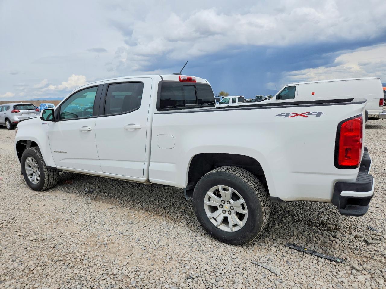 2021 Chevrolet Colorado Lt White vin: 1GCPTCE17M1156299