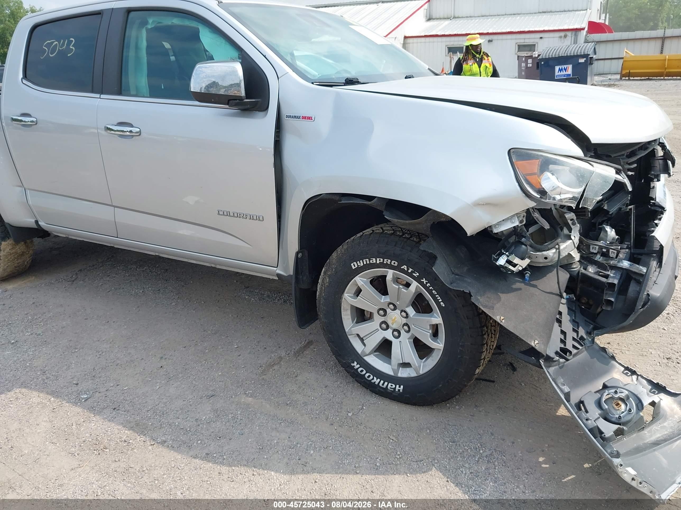 2017 Chevrolet Colorado 4wd Lt Champagne vin: 1GCPTCE19H1149439