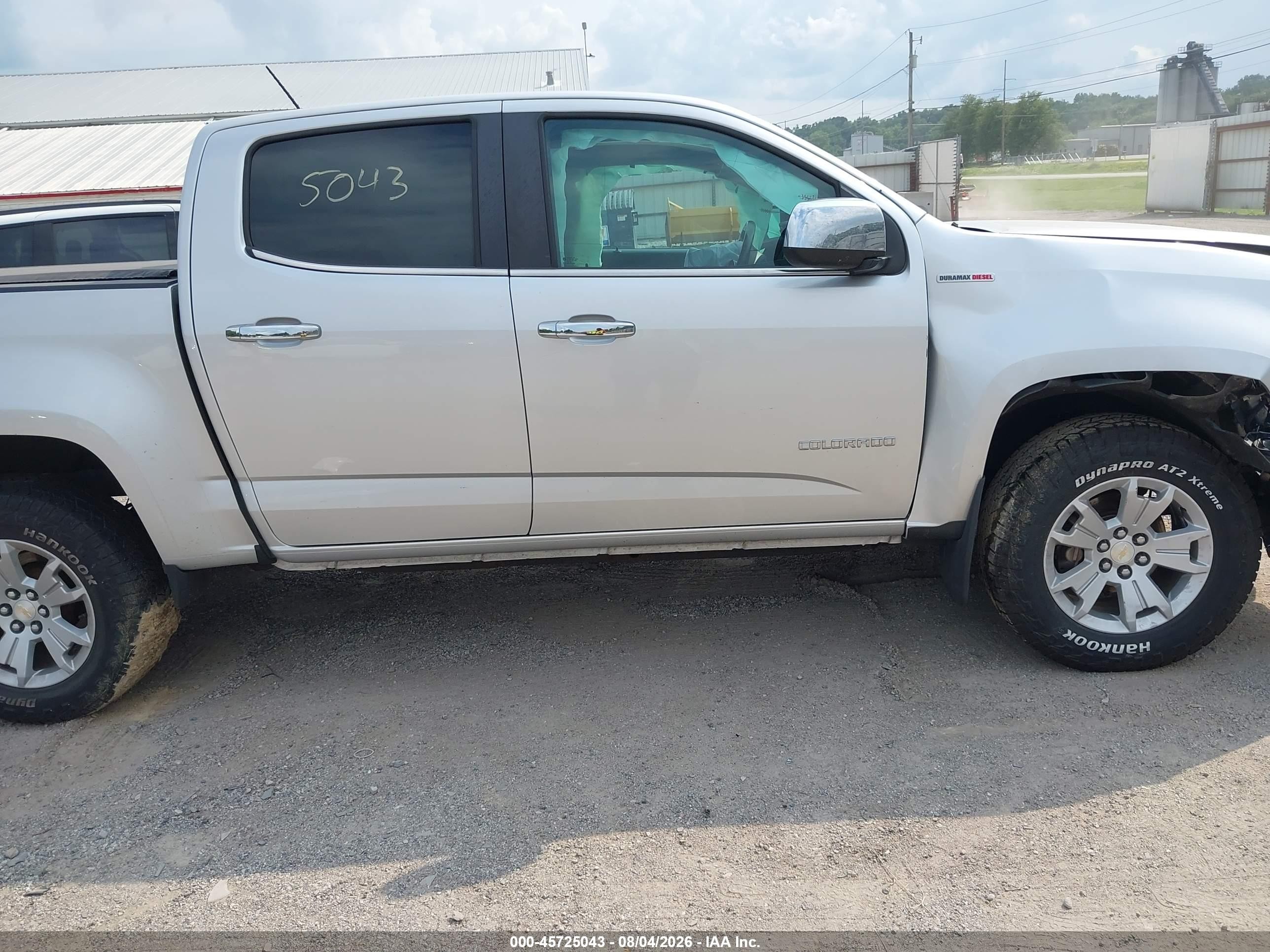 2017 Chevrolet Colorado 4wd Lt Champagne vin: 1GCPTCE19H1149439