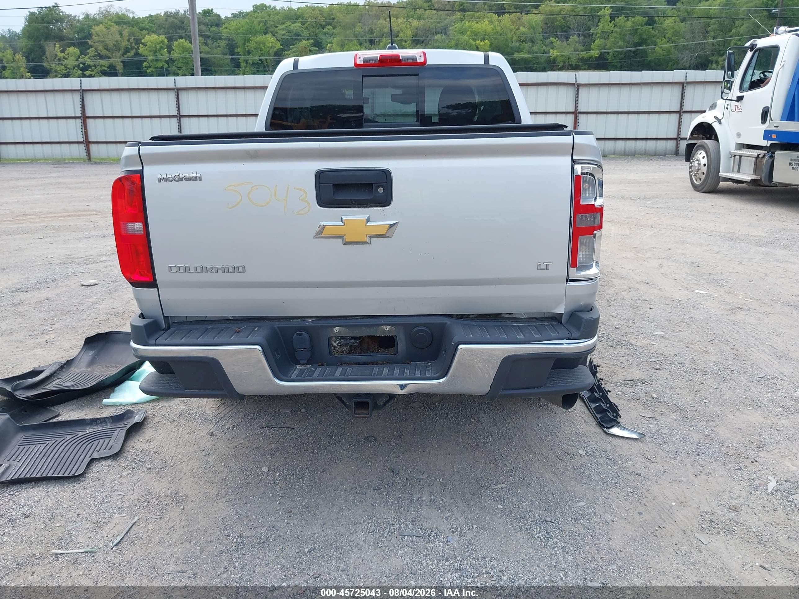 2017 Chevrolet Colorado 4wd Lt Champagne vin: 1GCPTCE19H1149439
