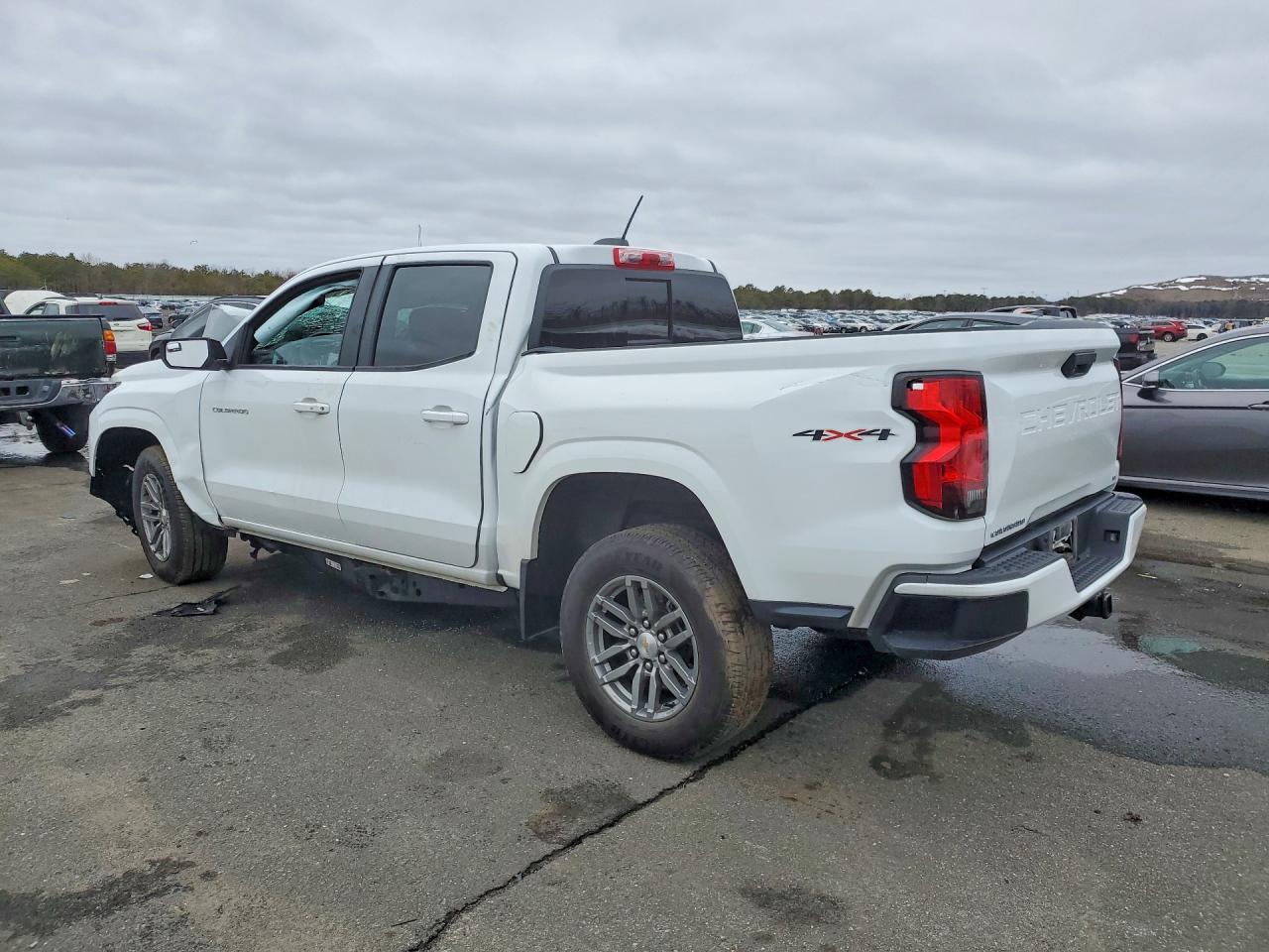 2023 Chevrolet Colorado Lt White vin: 1GCPTCEK5P1166603
