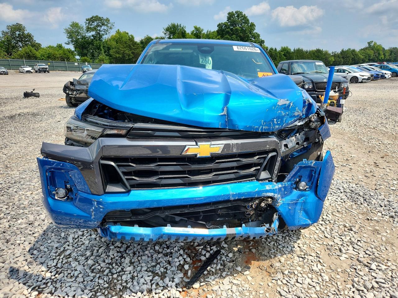 2023 Chevrolet Colorado Lt Blue vin: 1GCPTCEK6P1234651