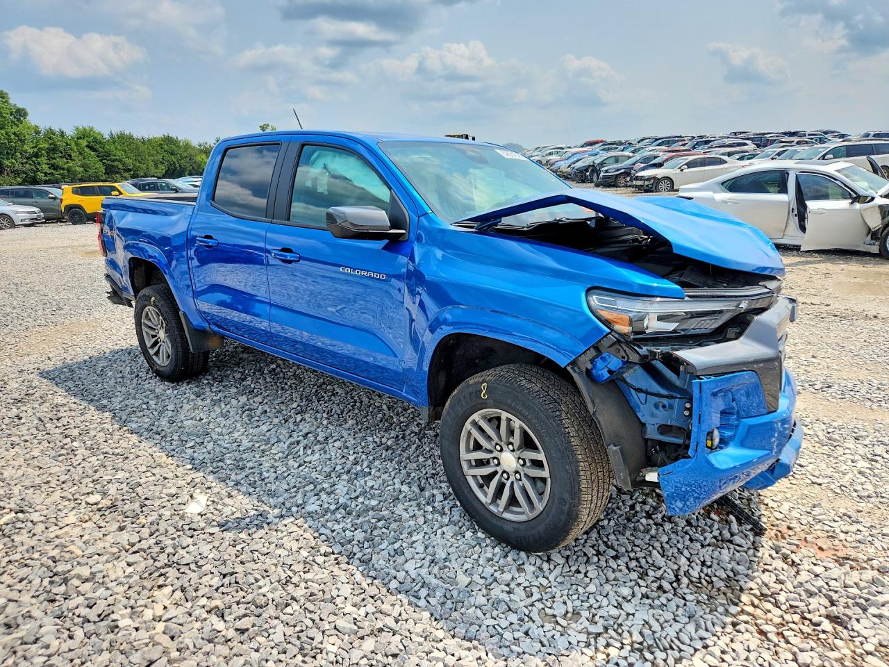 2023 Chevrolet Colorado Lt Blue vin: 1GCPTCEK6P1234651