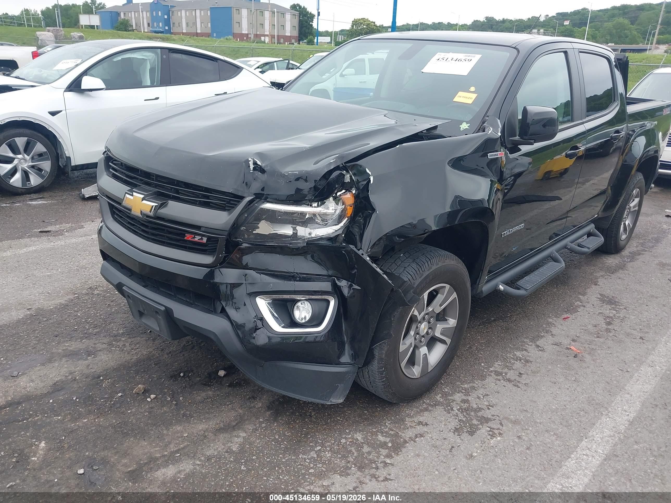 2016 Chevrolet Colorado Z71 Black vin: 1GCPTDE18G1208310