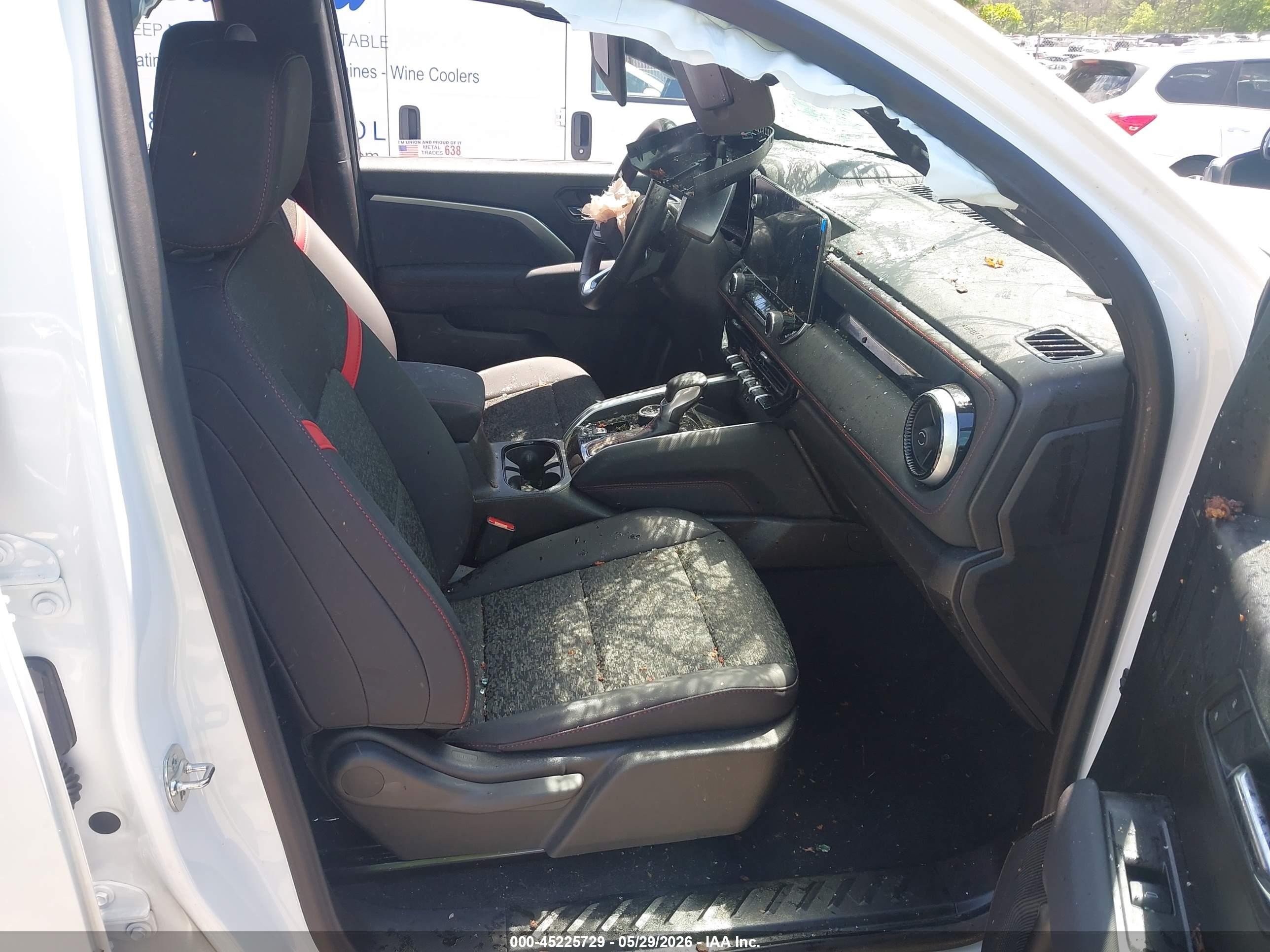 2025 Chevrolet Colorado 4wd Z71 Белый vin: 1GCPTDEK7S1239582
