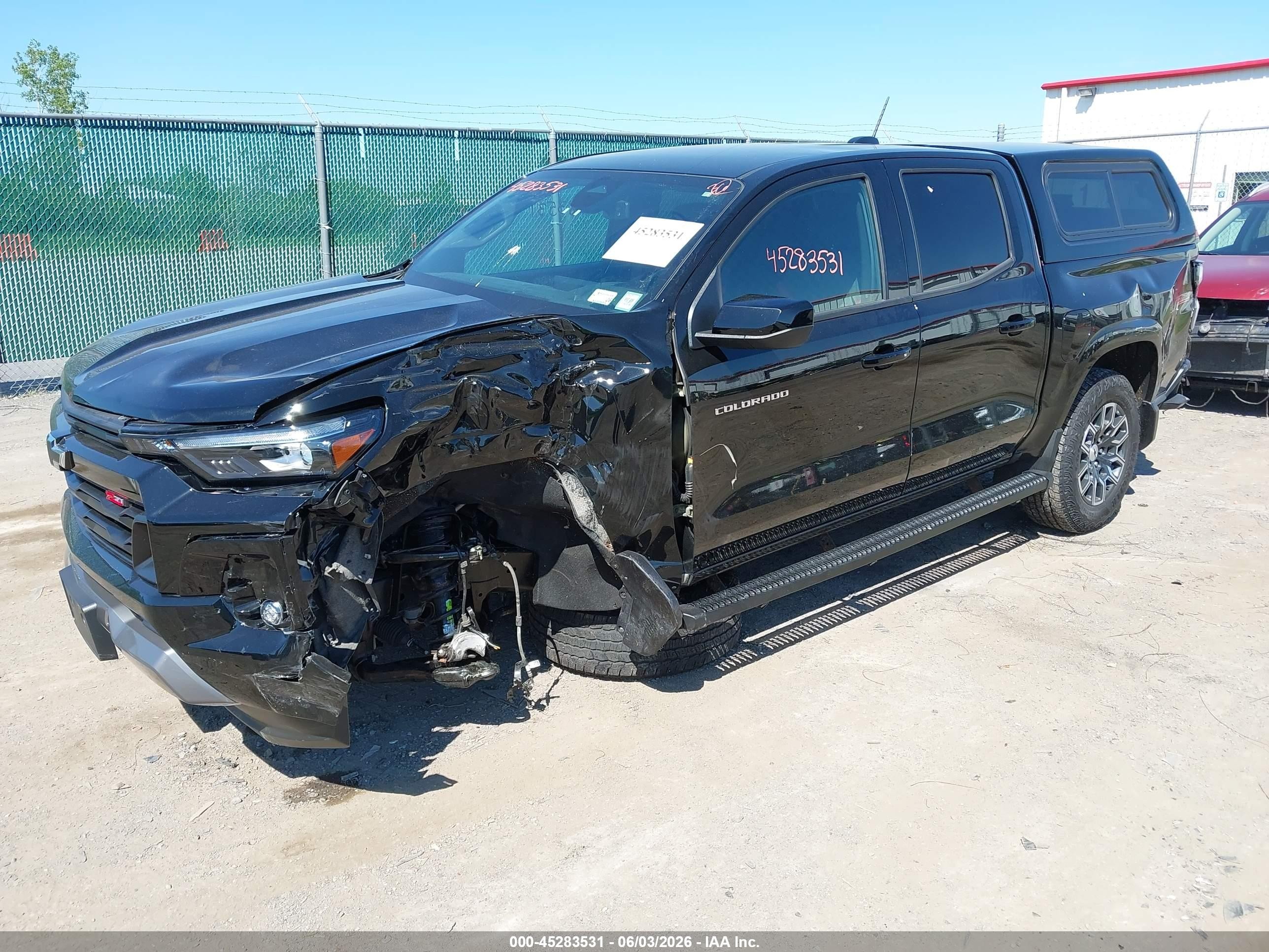 2024 Chevrolet Colorado 4wd Z71 Black vin: 1GCPTDEK9R1156262