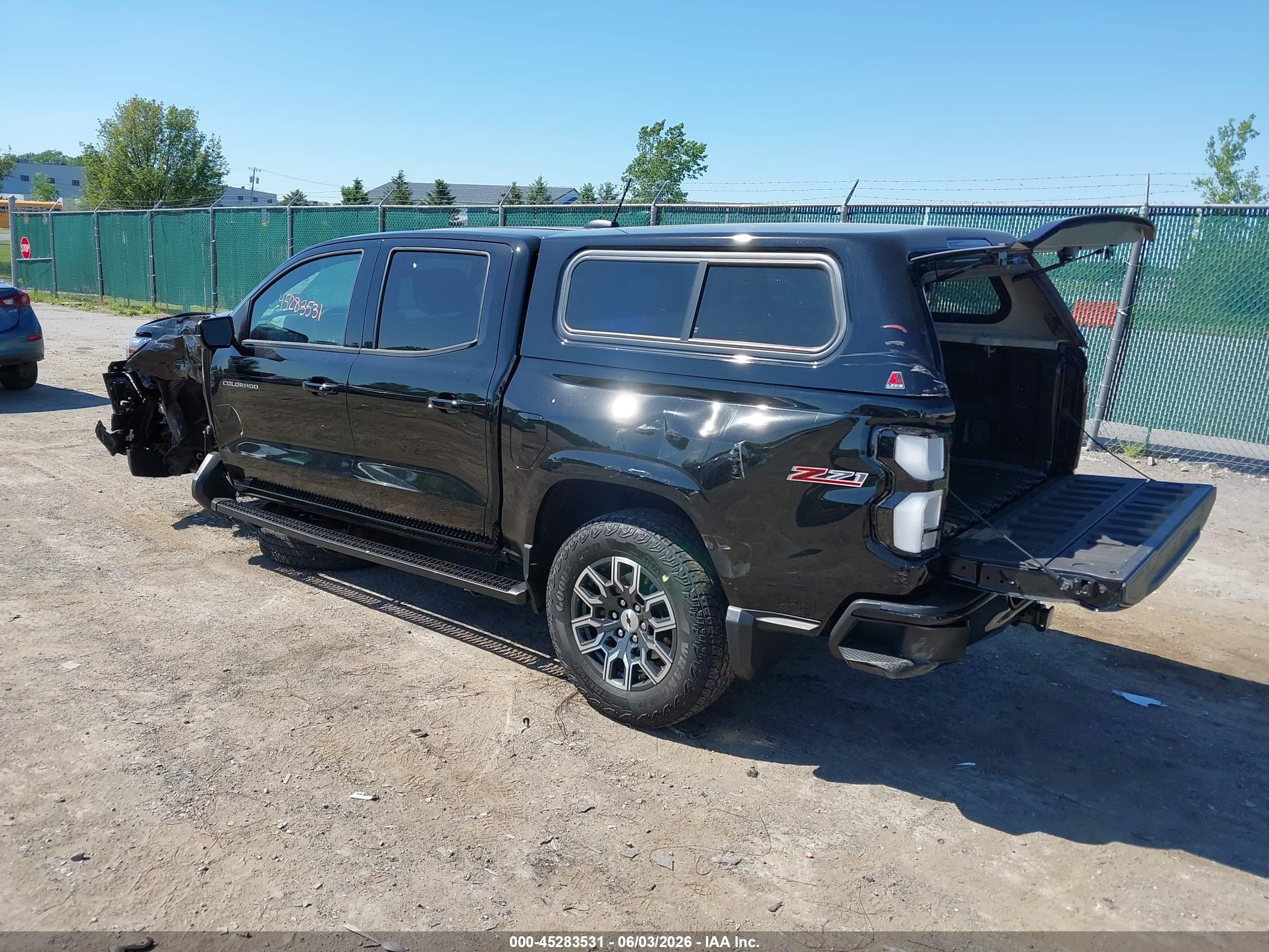 2024 Chevrolet Colorado 4wd Z71 Black vin: 1GCPTDEK9R1156262