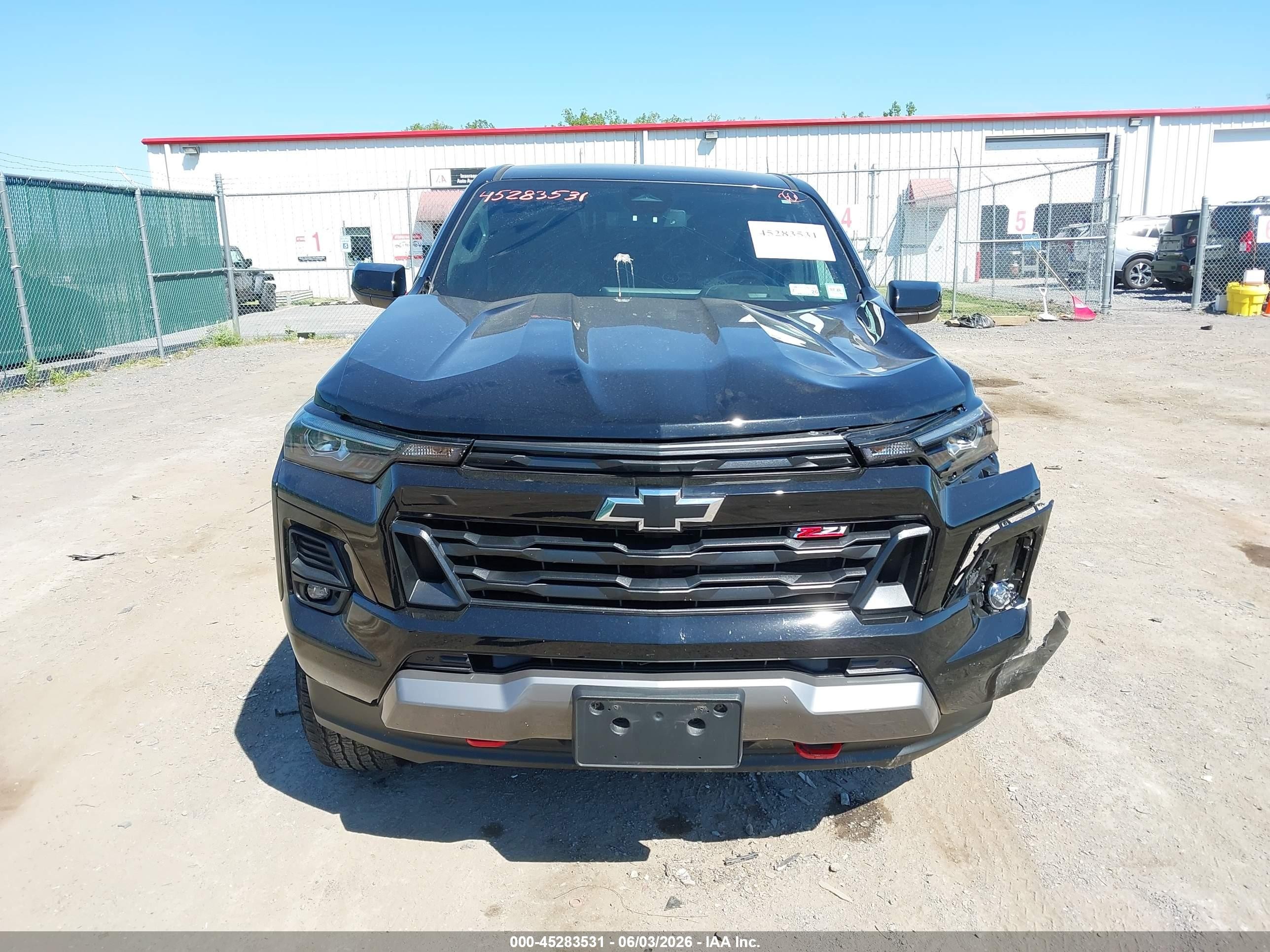 2024 Chevrolet Colorado 4wd Z71 Black vin: 1GCPTDEK9R1156262