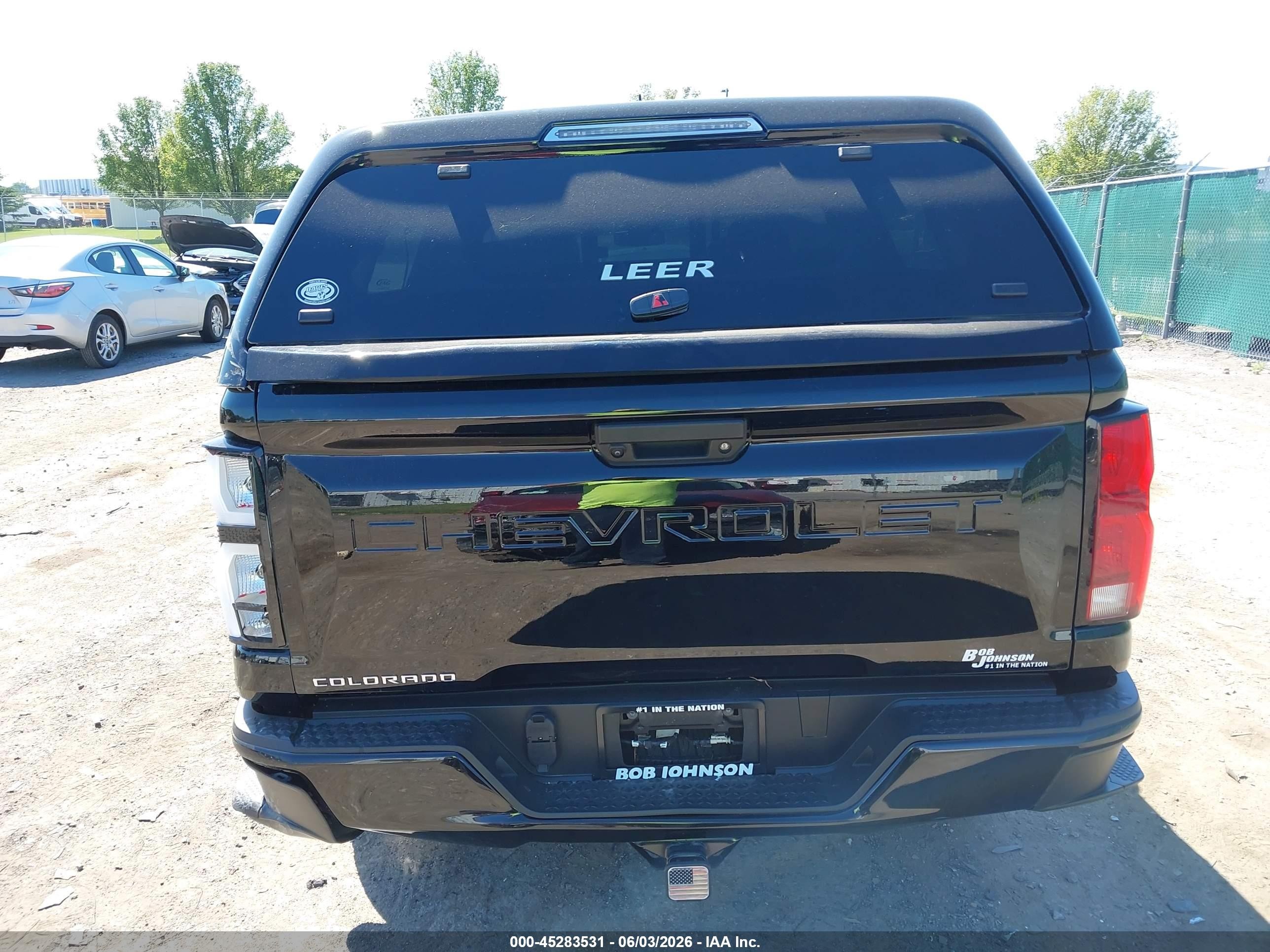 2024 Chevrolet Colorado 4wd Z71 Black vin: 1GCPTDEK9R1156262