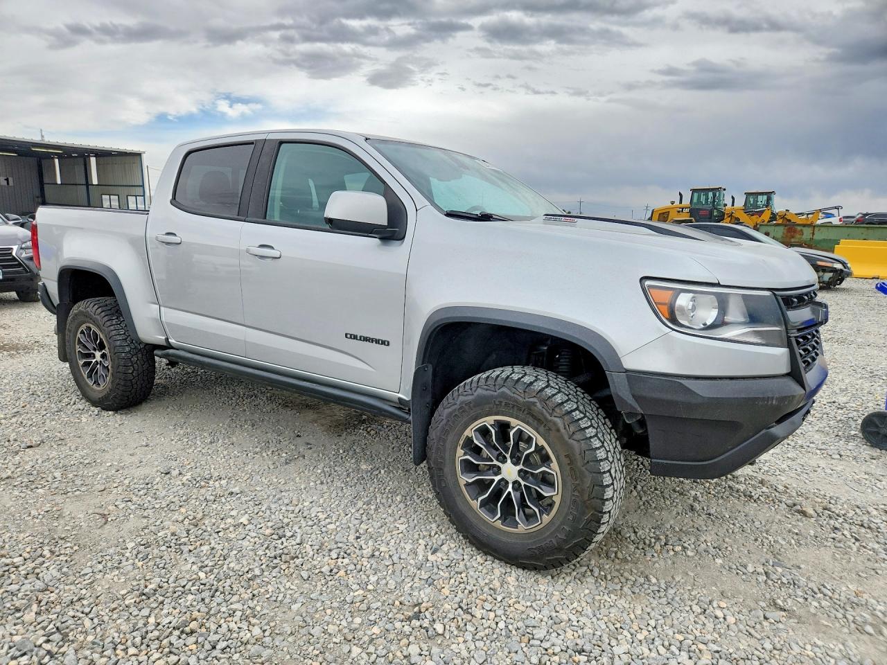 2018 Chevrolet Colorado Zr2 Silver vin: 1GCPTEE18J1280749