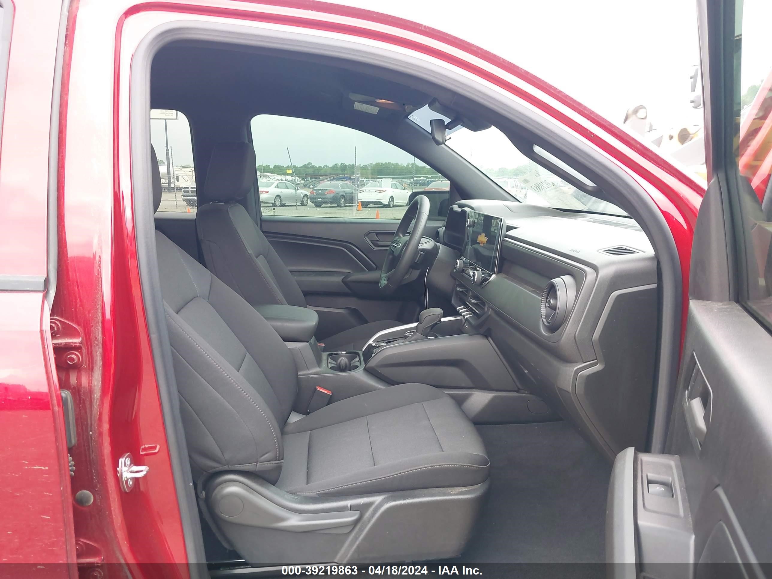 2023 Chevrolet Colorado 4wd  Short Box Trail Boss Red vin: 1GCPTEEK1P1201410