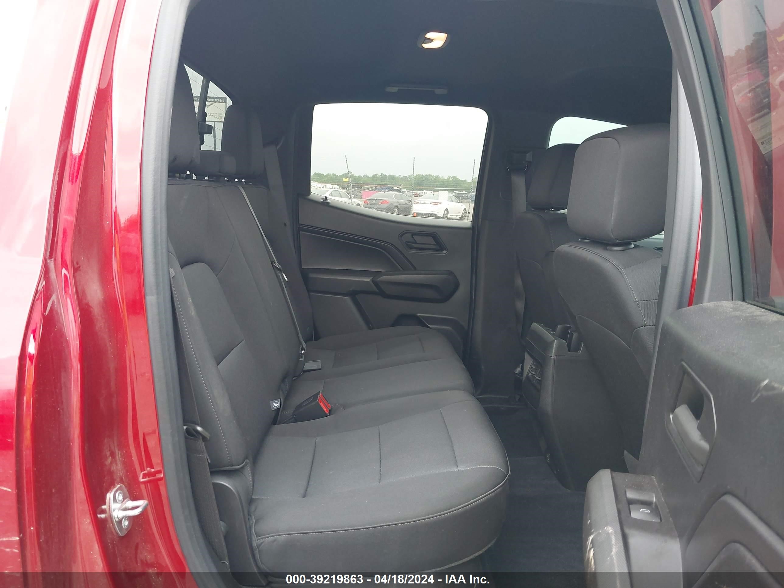 2023 Chevrolet Colorado 4wd  Short Box Trail Boss Red vin: 1GCPTEEK1P1201410